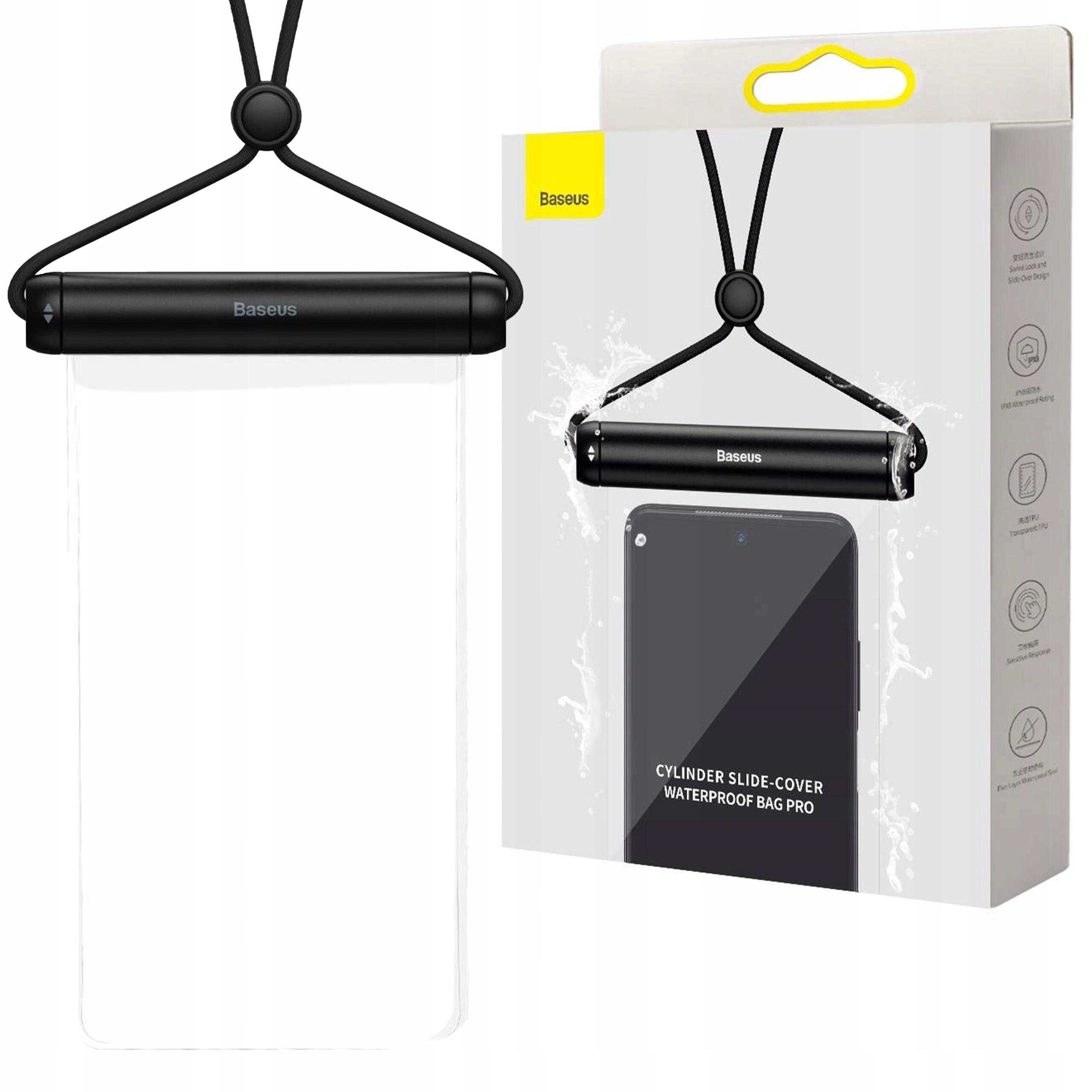 Baseus wodoodporne etui case do wody na telefon do 7.2"