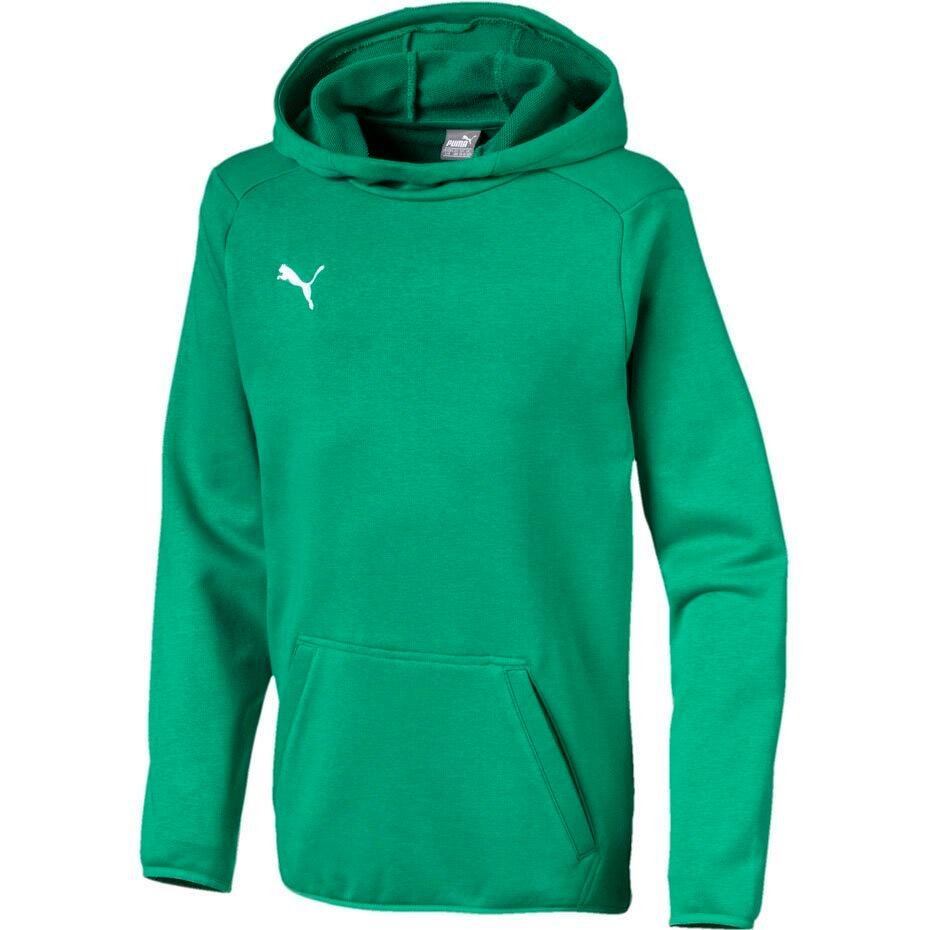 Bluza dla chłopca Puma Liga Casuals Hoody zielona 655636 05