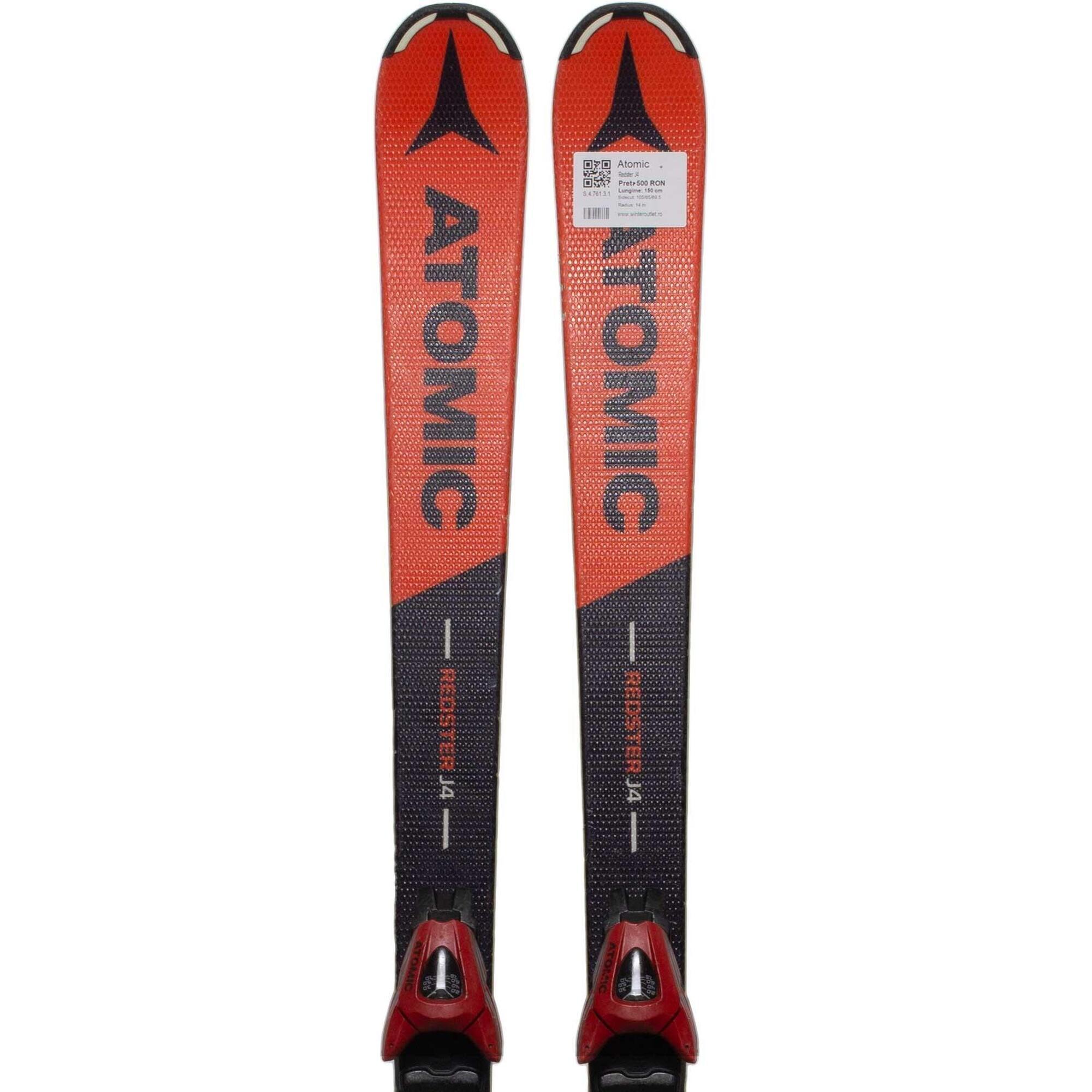 Second Life- Narty ATOMIC Redster J4, 130 cm- Stan bardzo dobry