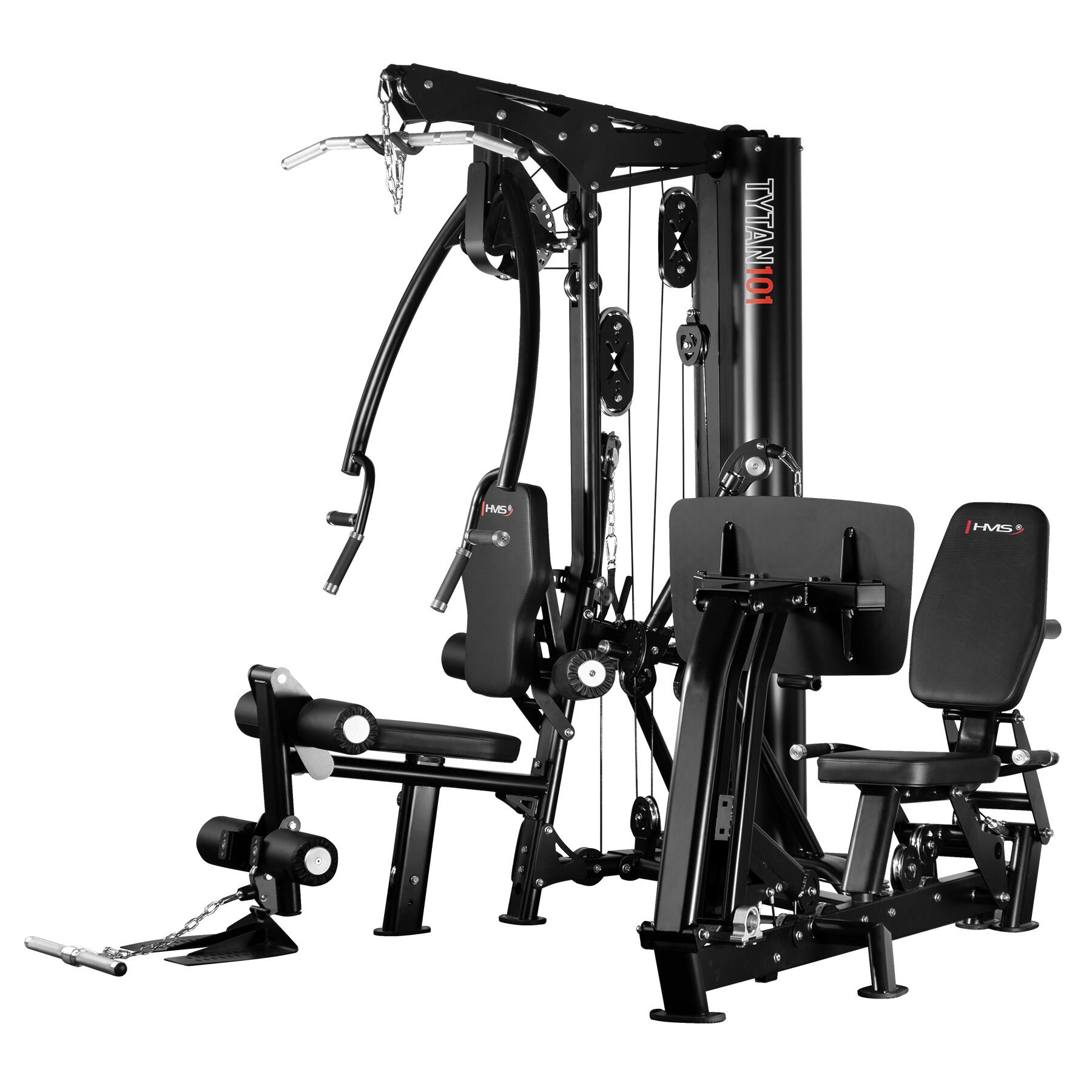 Atlas do ćwiczeń z prasą do nóg Commercial Tytan 101 HMS