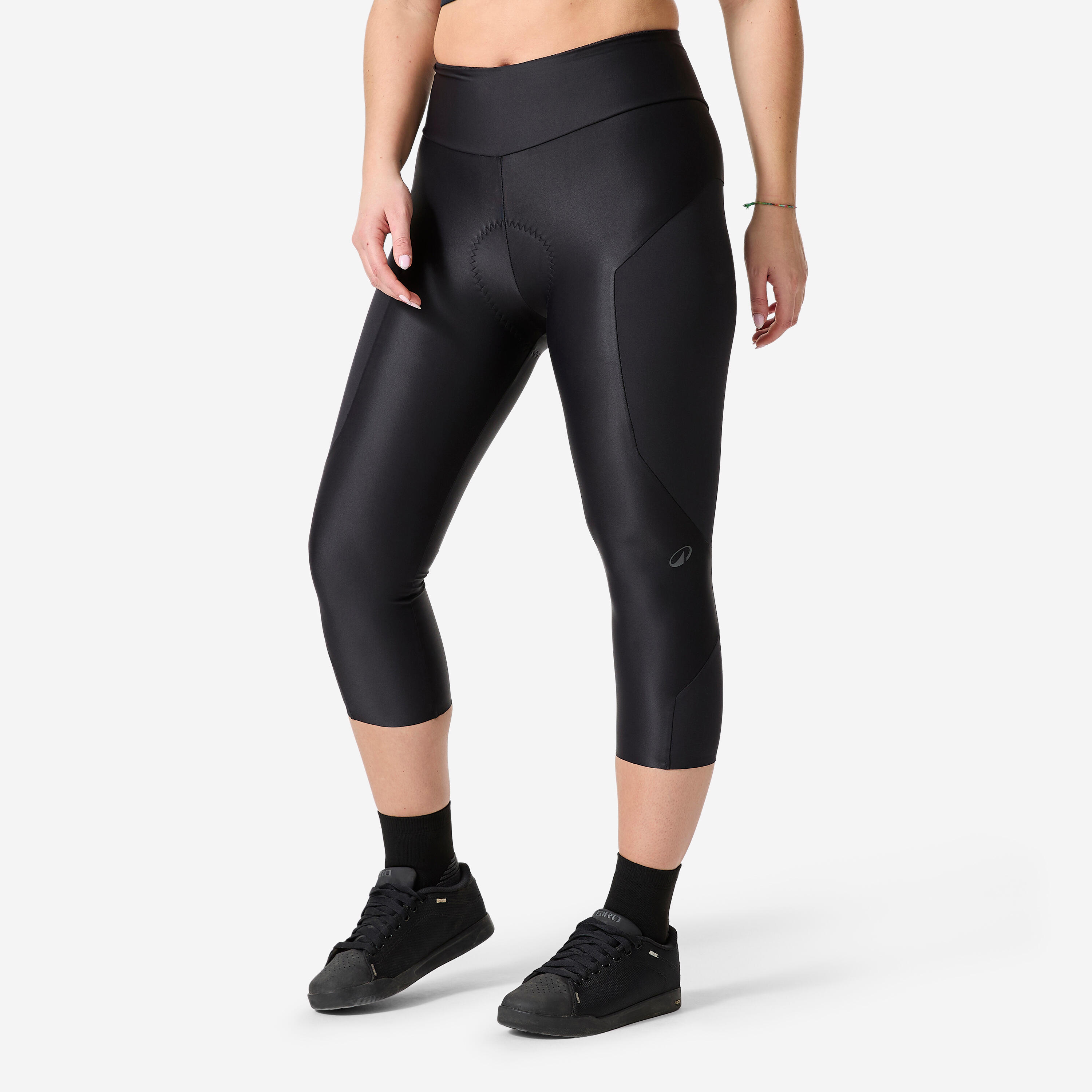 Spodenki 3/4 rowerowe MTB damskie Rockrider