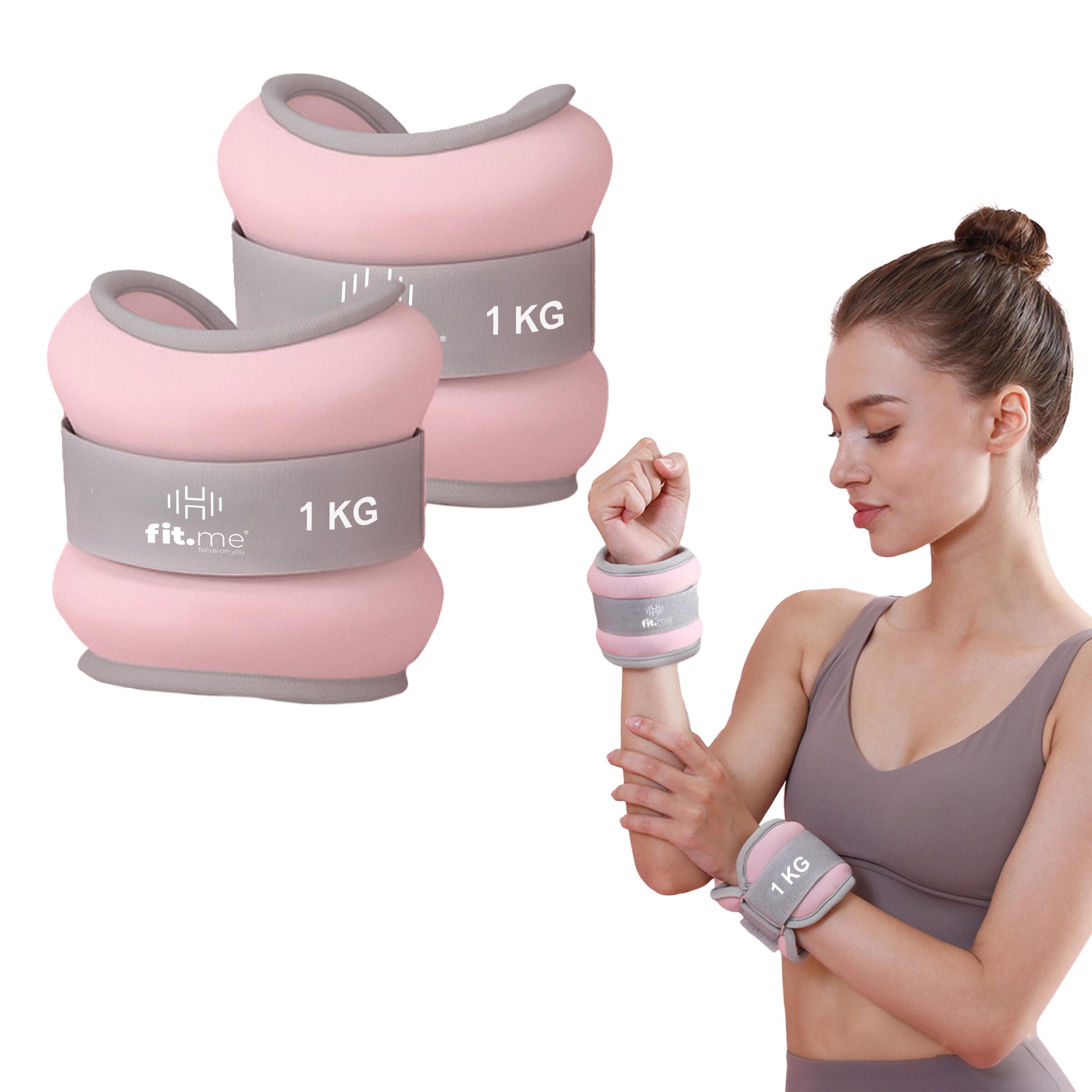 Obciążniki ciężarki na kostki nadgarstki ręce nogi 2x1kg ciężarki fit.me