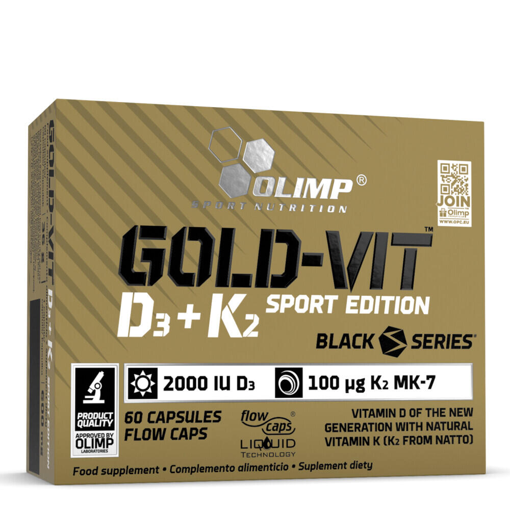 Gold-Vit D3+K2 OLIMP 2000 IU Sport Edition 60 kaps