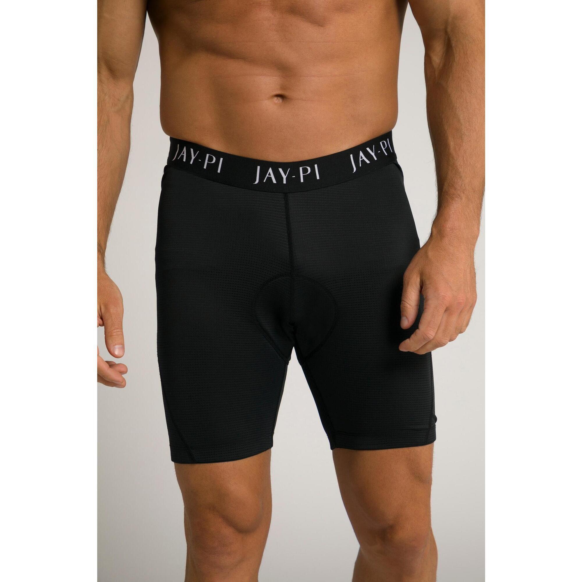 Męskie Bokserki rowerowe paski wyściełanie na pośladkach