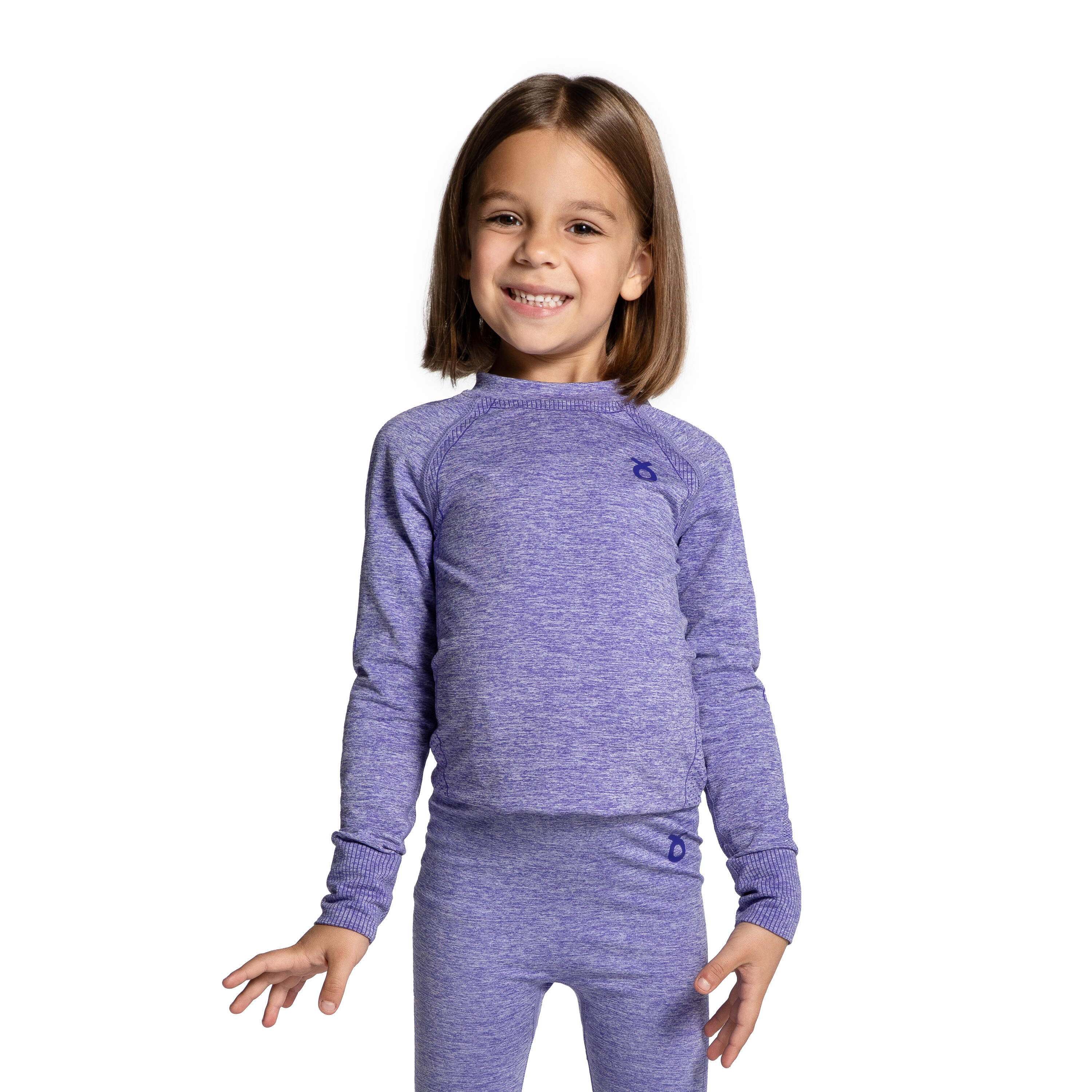 Koszulka termoaktywna dla dzieci narciarska z długim rękawem Lemon Explore ZL4