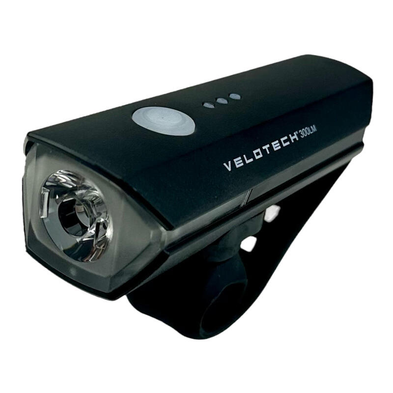 Lampka przednia Velotech 300 lumenów
