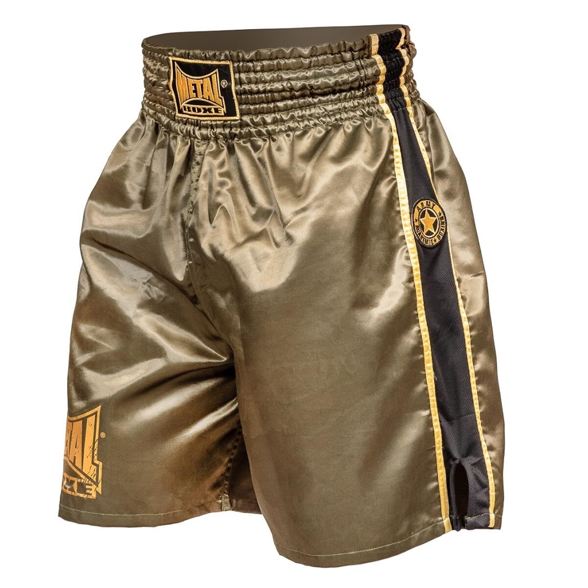 Angielskie spodenki bokserskie Metal Boxe Pro Line Military