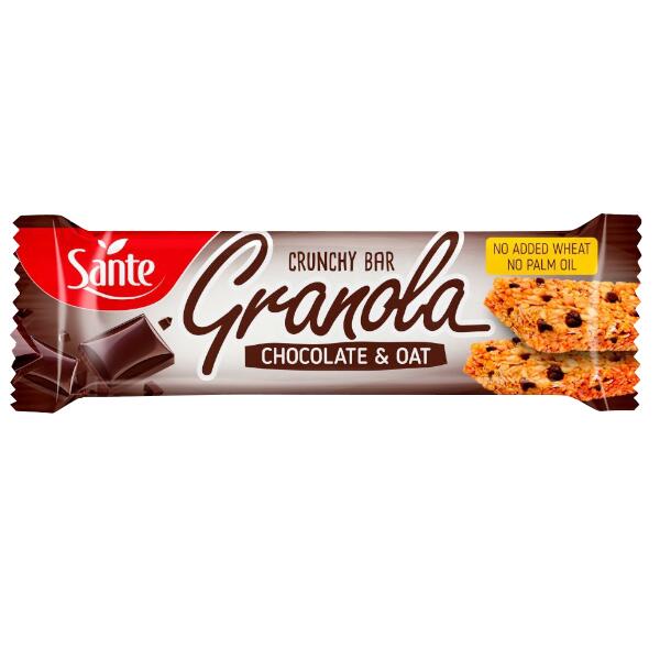 SANTE Granola Crunchy Bar Owsiany 40g
