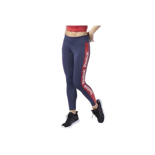 Legginsy treningowe damskie Reebok Linear Logo