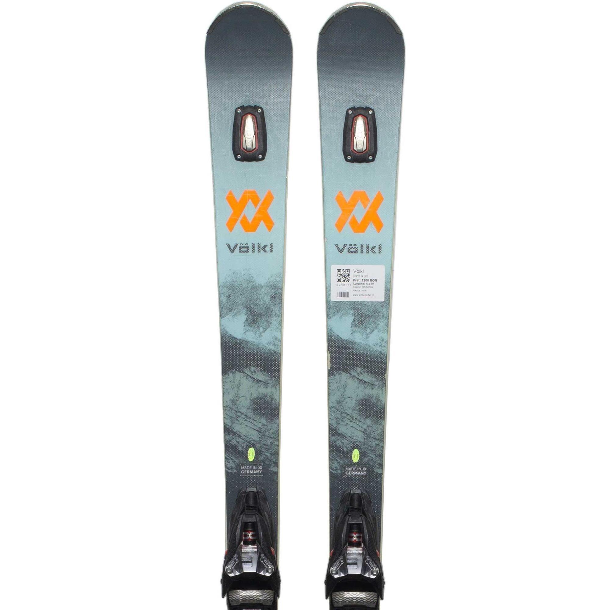 Second Life- Narty VOLKL Deacon 74 UVO, 173 cm- Stan dobry