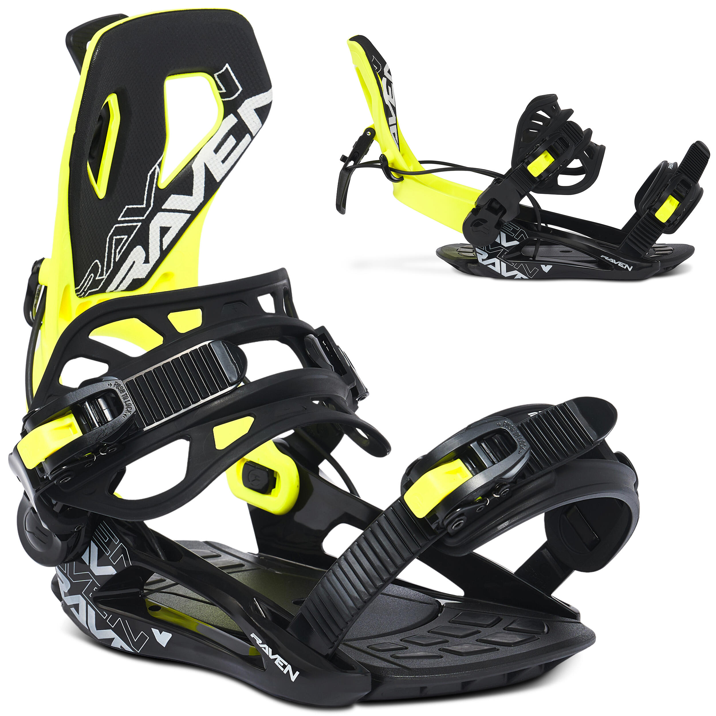 Wiązania snowboardowe Raven FTM450 Multientry Fastec