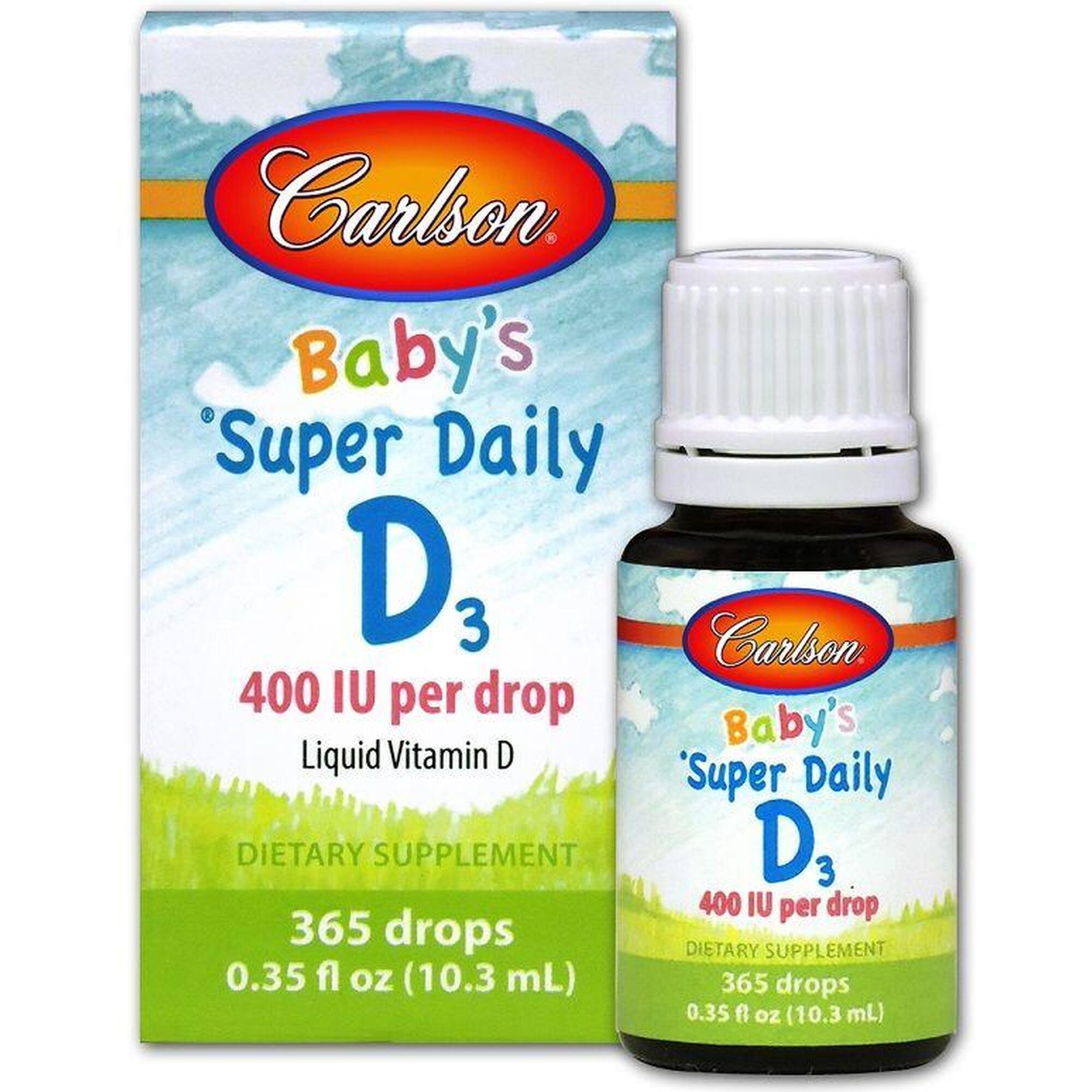 CARLSON LABS Baby's Super Daily D3 10 ml.