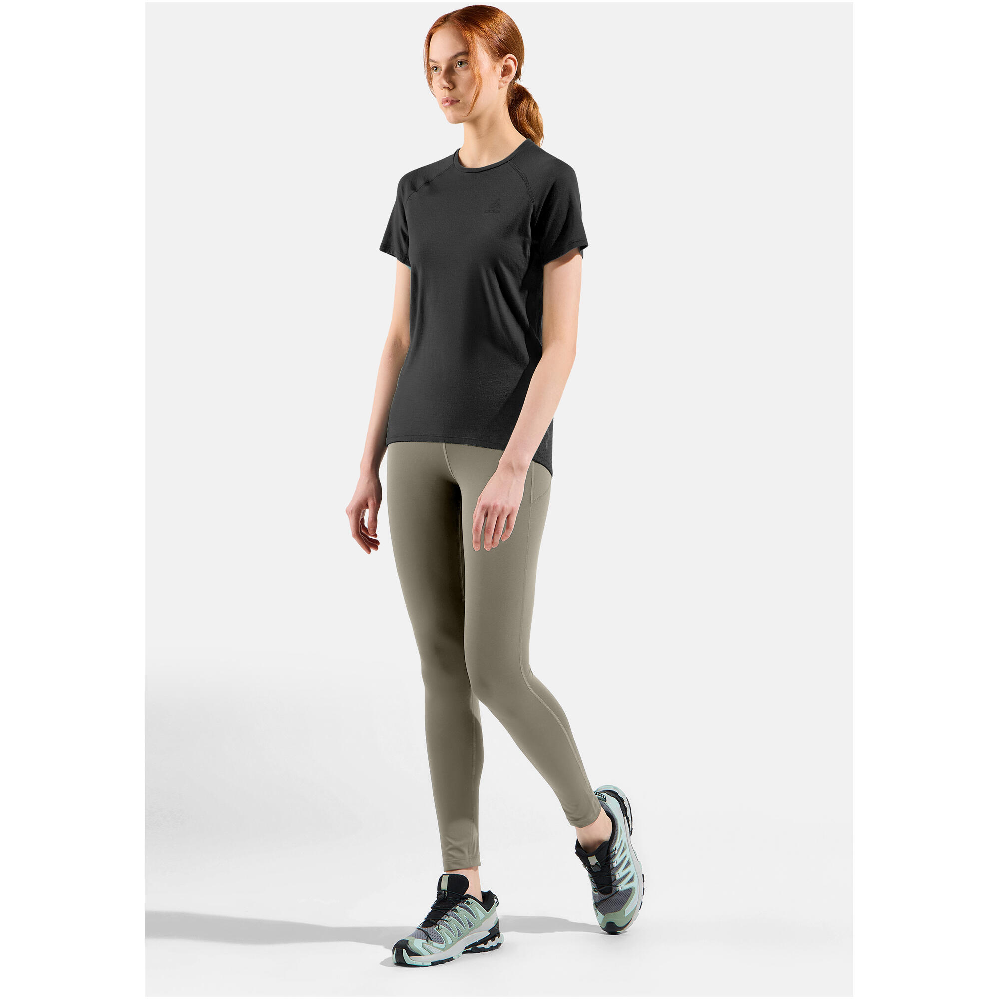 Legginsy damskie Odlo ASCENT MEDIUM SUPPORT Tights