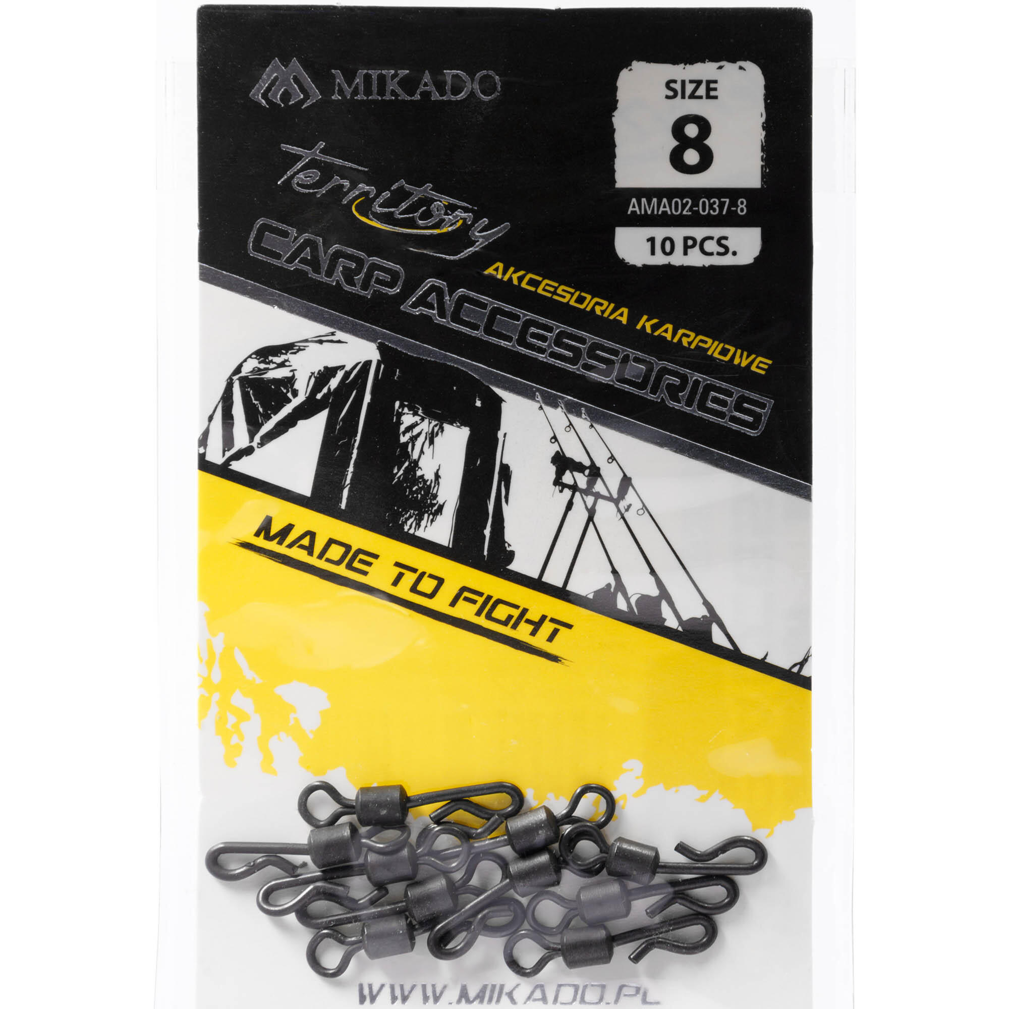 Krętlik Karpiowy Z Szybkozłączką Mikado Szybkiej Wymiany 8