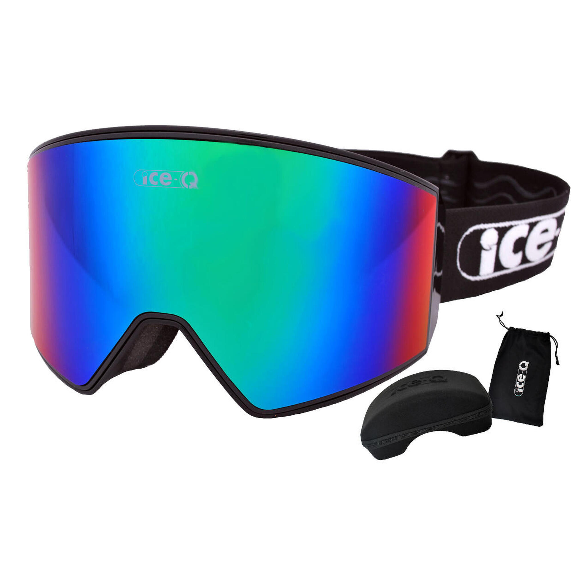 Gogle narciarskie dla dorosłych Ice-Q Ski Prestige-3, filtr S3