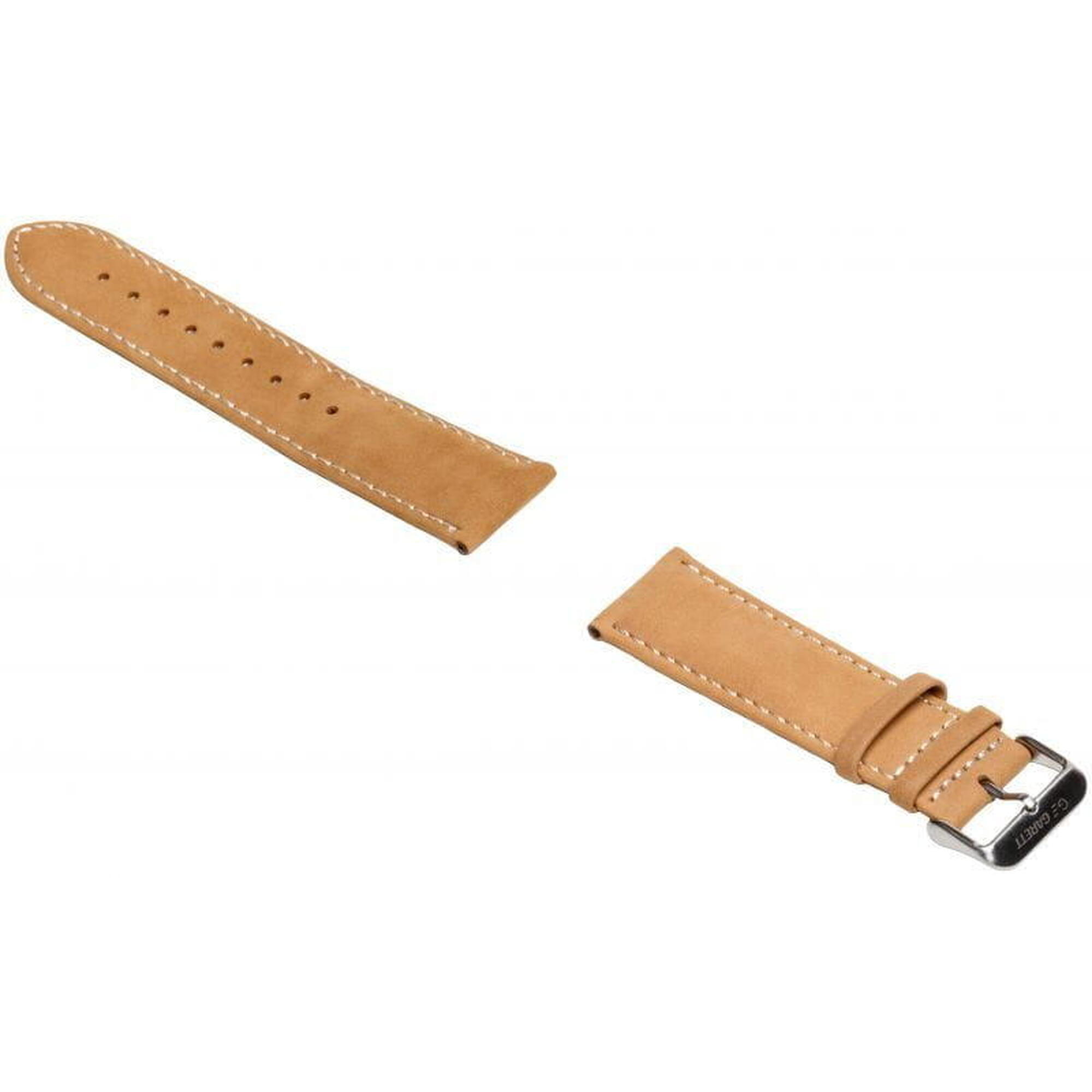 Pasek do Garett GT16, beżowy skórzany