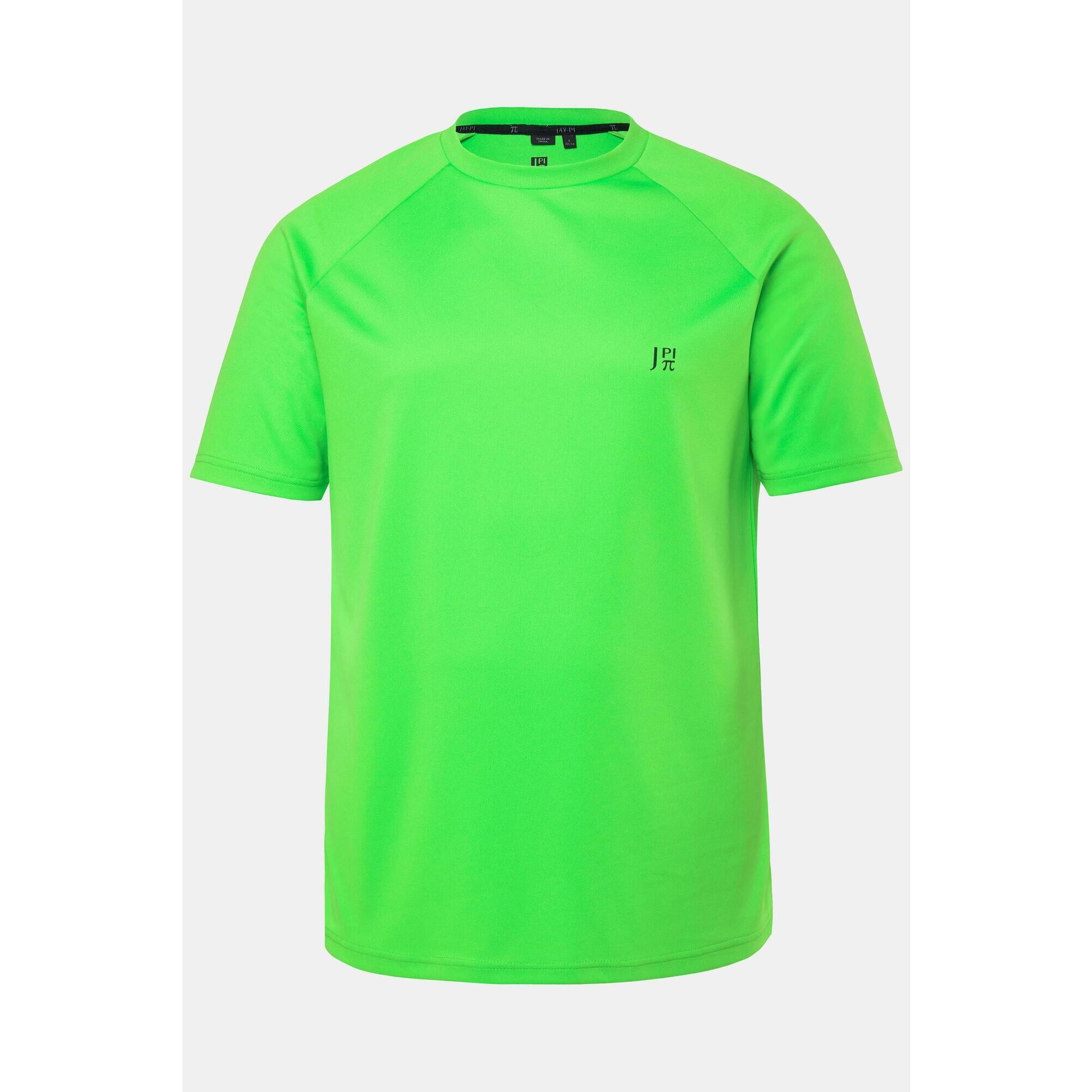 Męski T-shirt FLEXNAMIC® fitness rękaw 1/2 nadruk z tyłu QuickDry