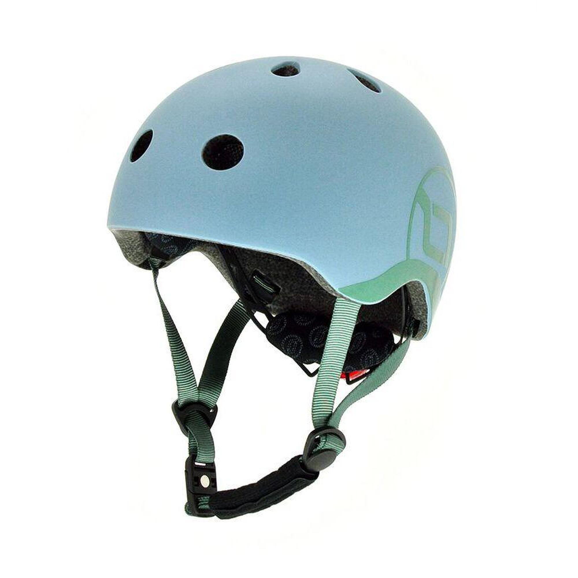 Kask dla dzieci Scootandride XXS-S dla dzieci 1-5 lat Steel