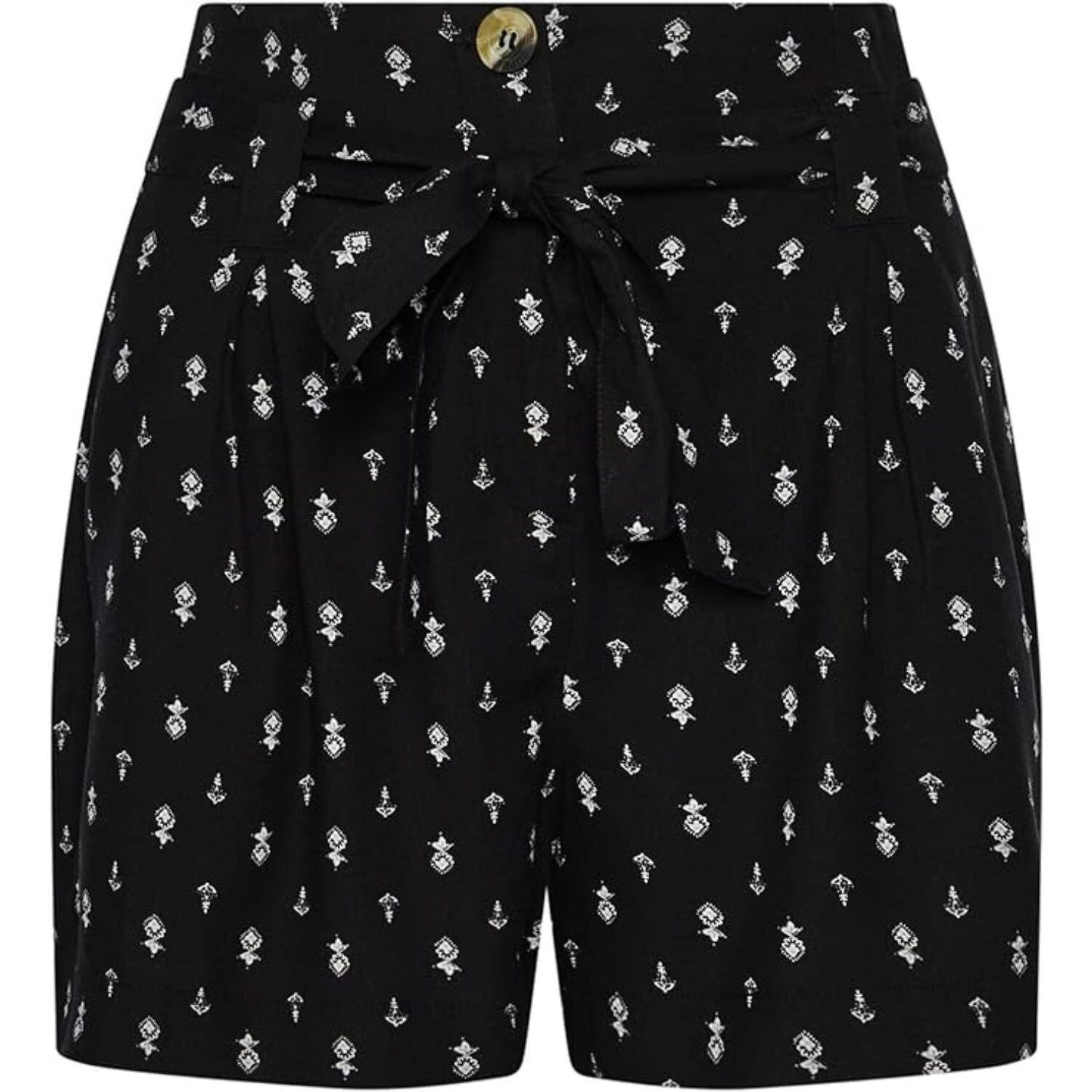 Spodenki turystyczne damskie Superdry Vintage Paperbag Printed