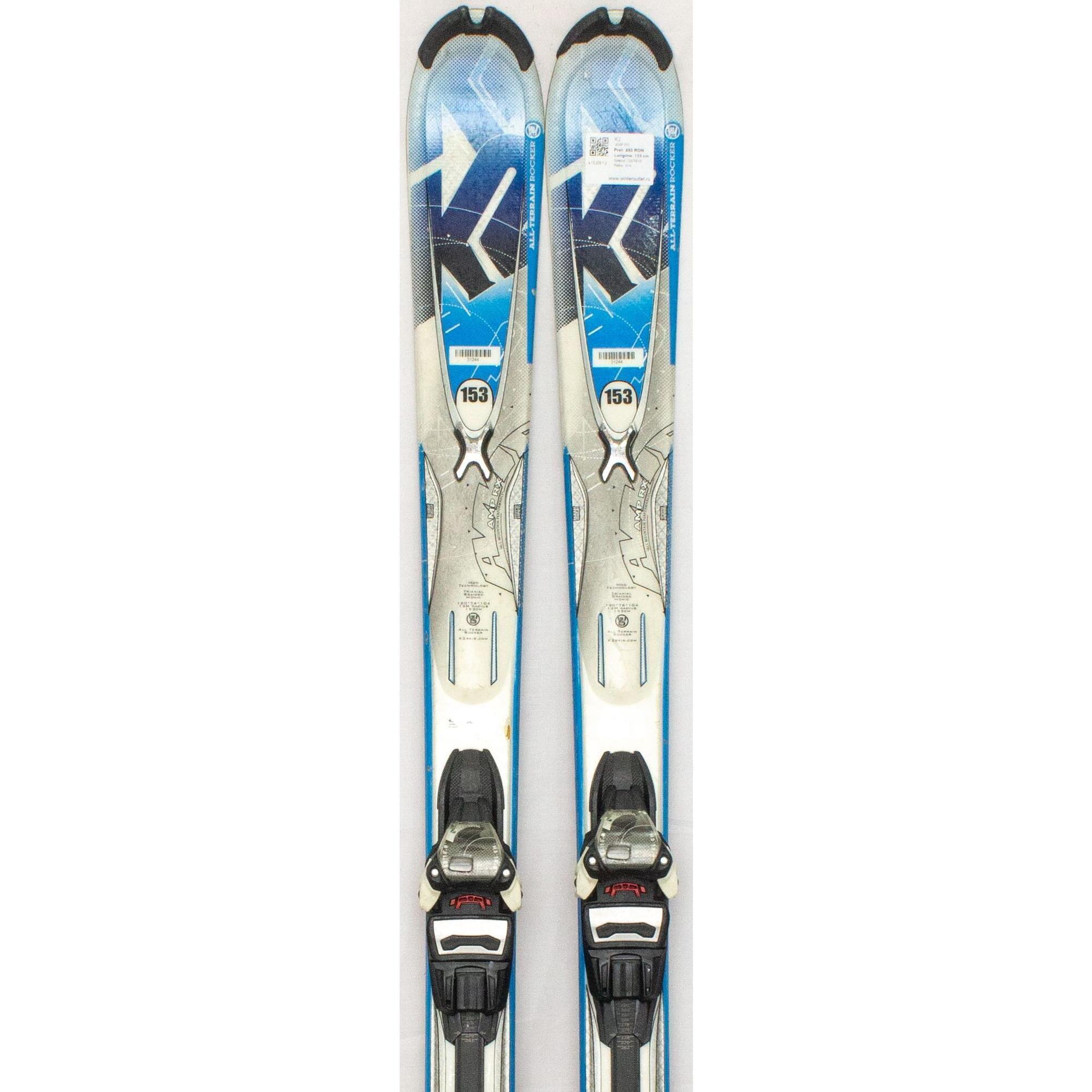 Second Life- Narty K2 AMP RX, 167 cm- Stan dobry