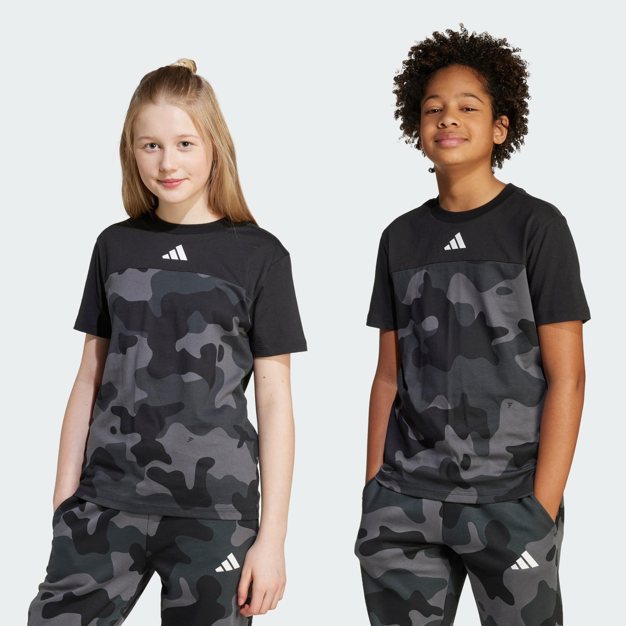 Koszulka Seasonal Essentials Camo Cotton Kids