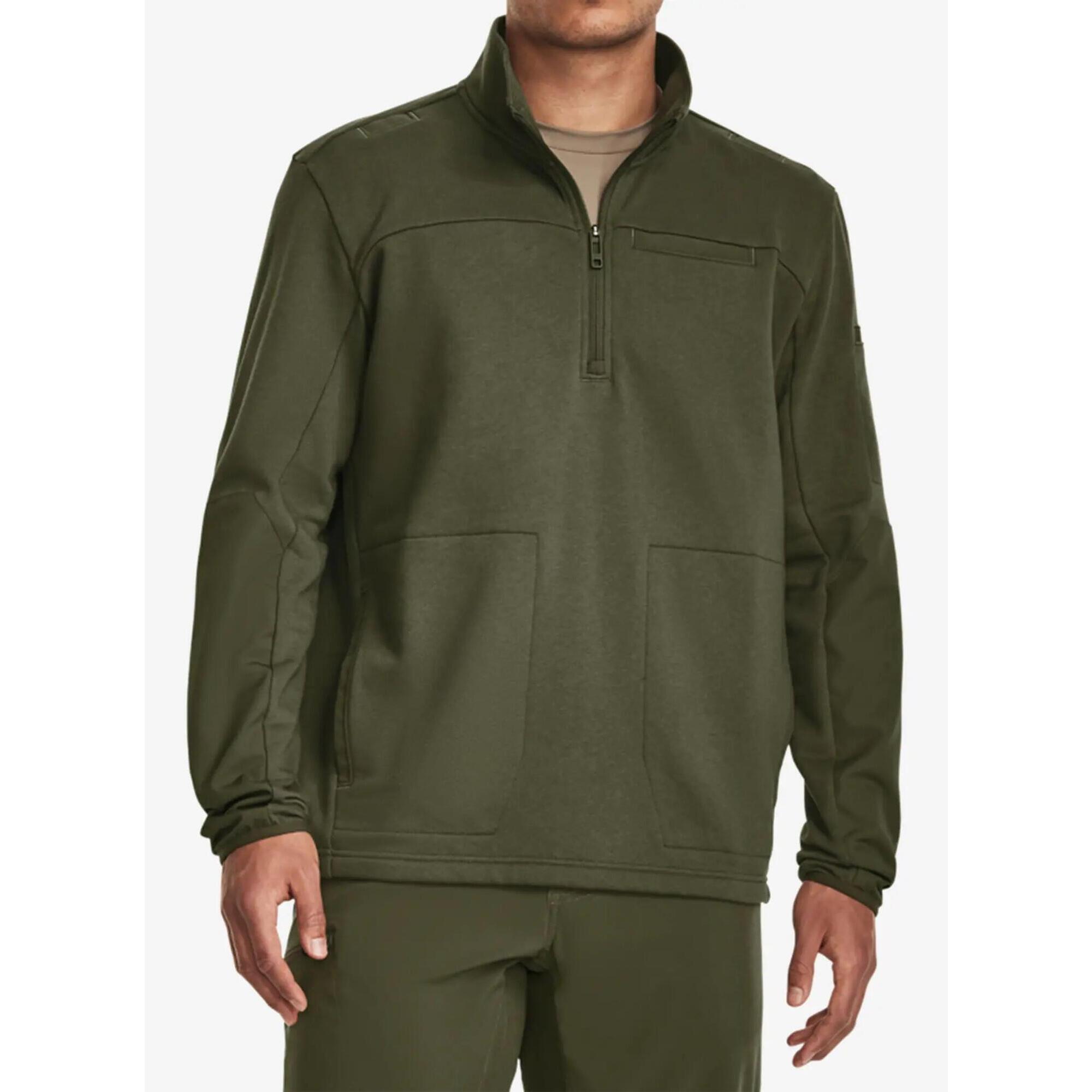 Bluza męska z zamkiem 1/2 Under Armour Tac Rival Job Fleece