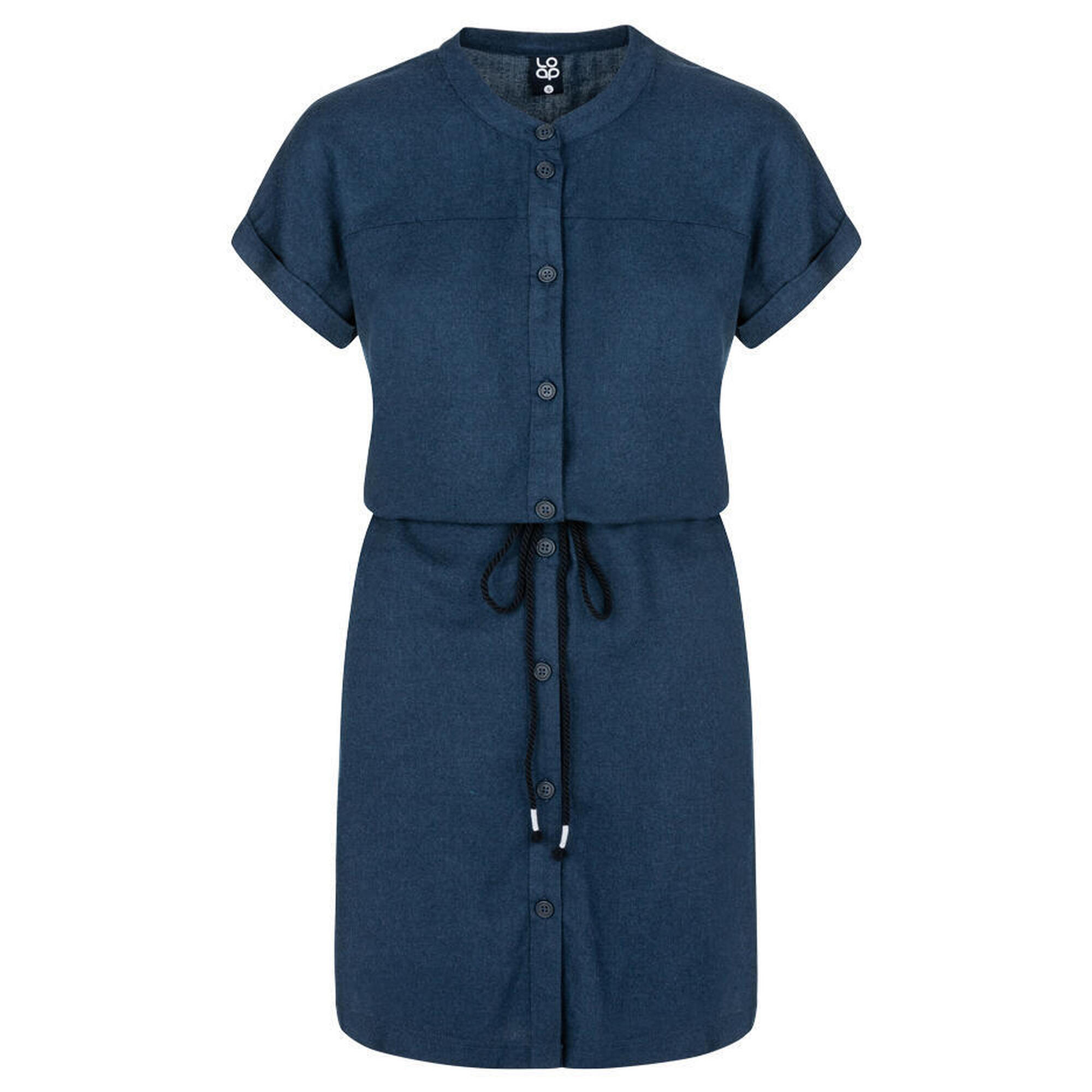 Sukienka damska LOAP Nella niebieska M