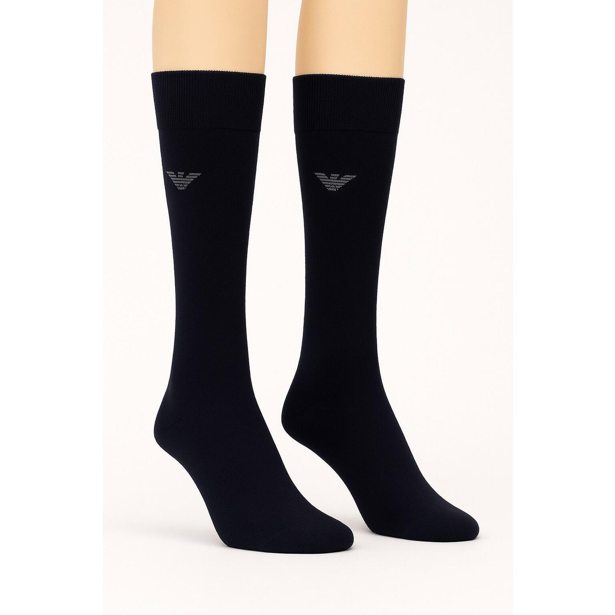 Skarpety podkolanówki Emporio Armani 2-Pack