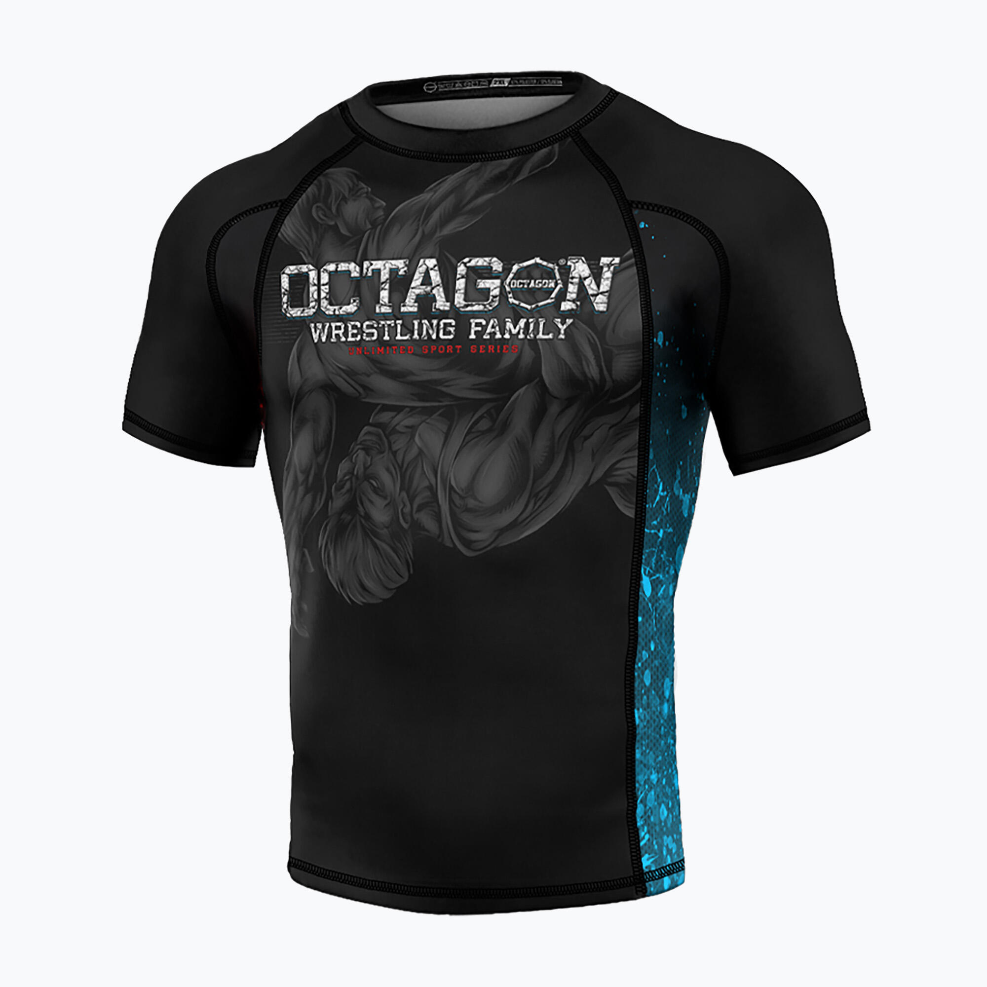 Rashguard męski Octagon Premium Wrestling Family