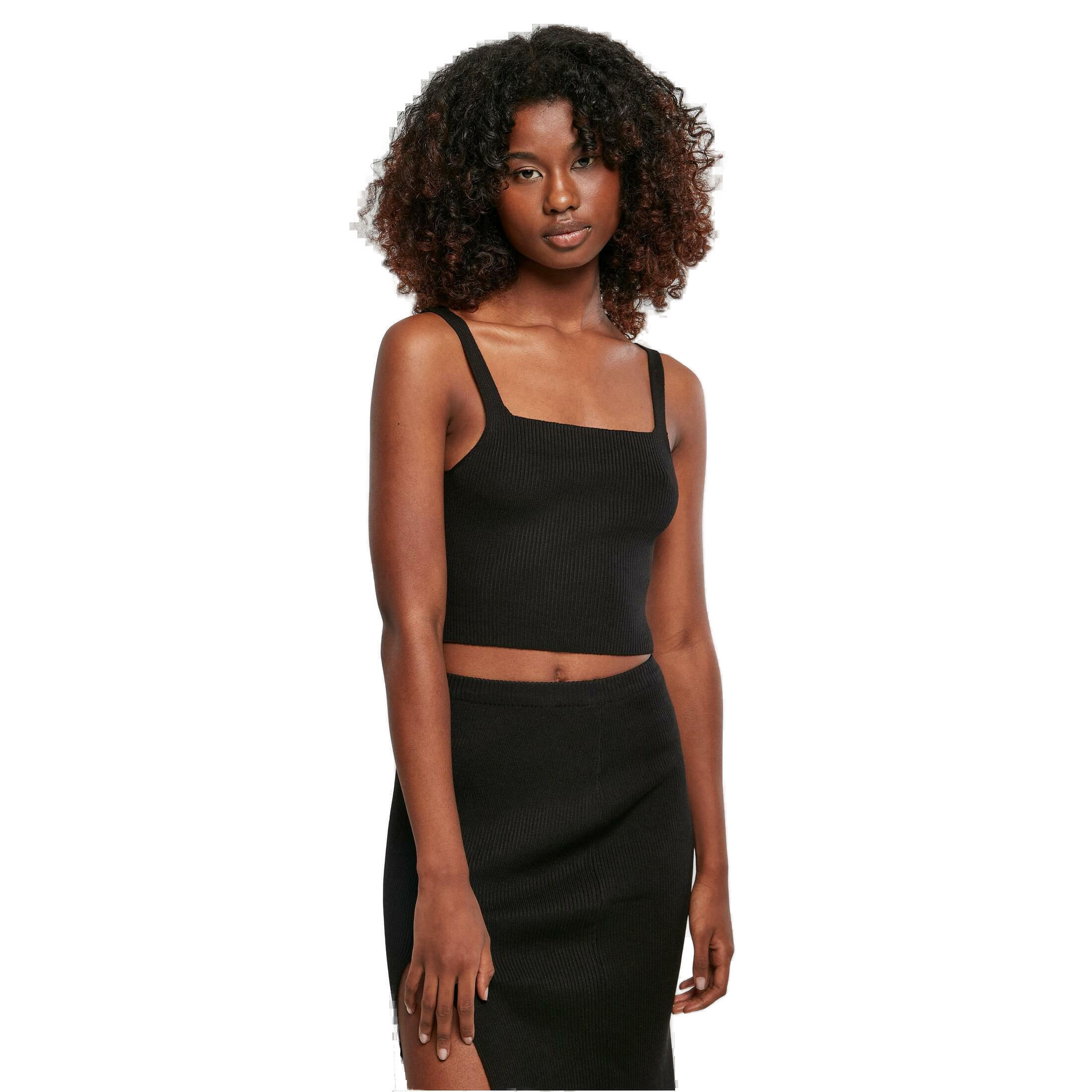 Damska krótka bluzka z dzianiny Urban Classics GT