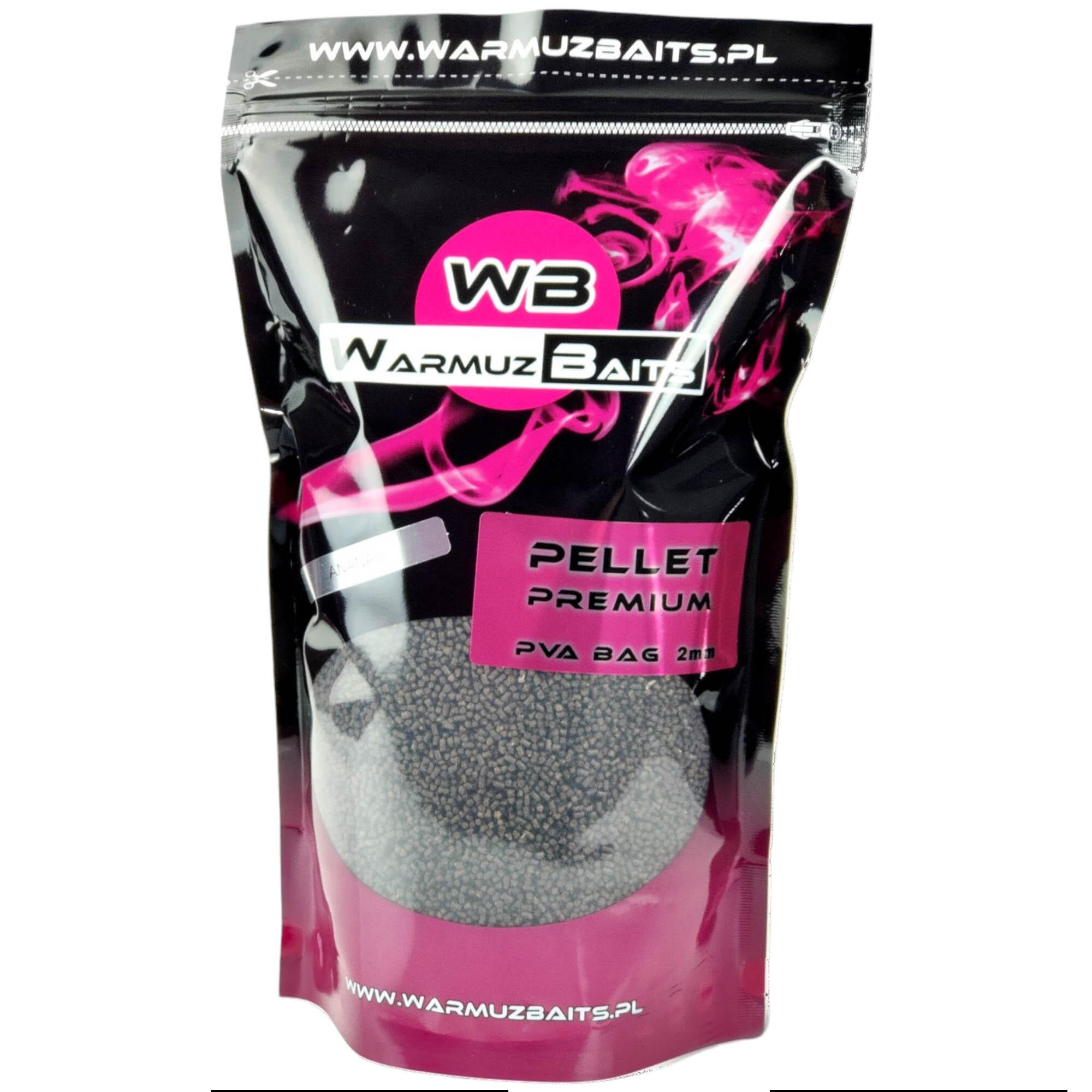 Pellet Zanęta Warmuz Baits Ananas Premium Pva Bag 2Mm 900G