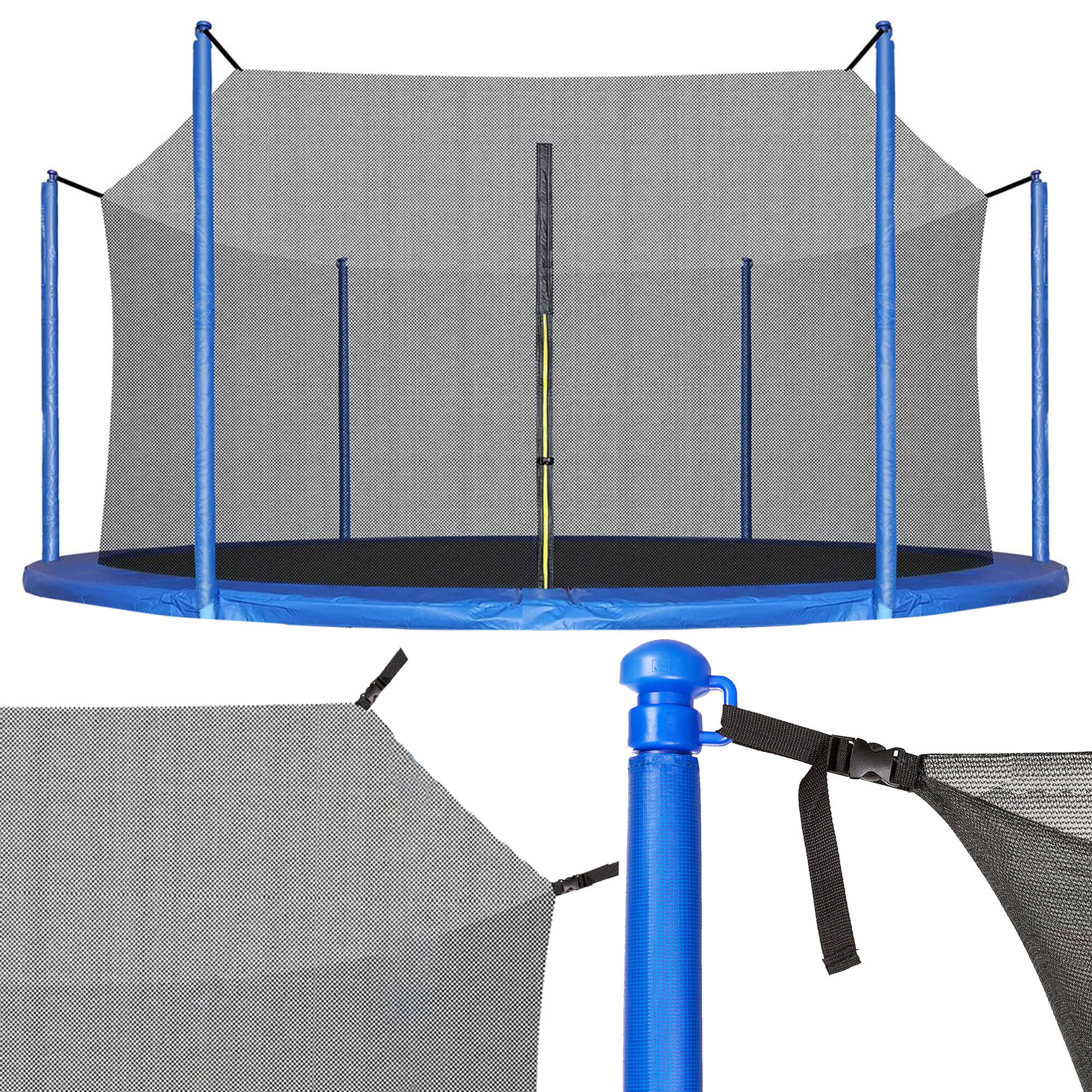 Siatka do trampoliny wewnętrzna Springos 14FT 426 cm 8 słupków