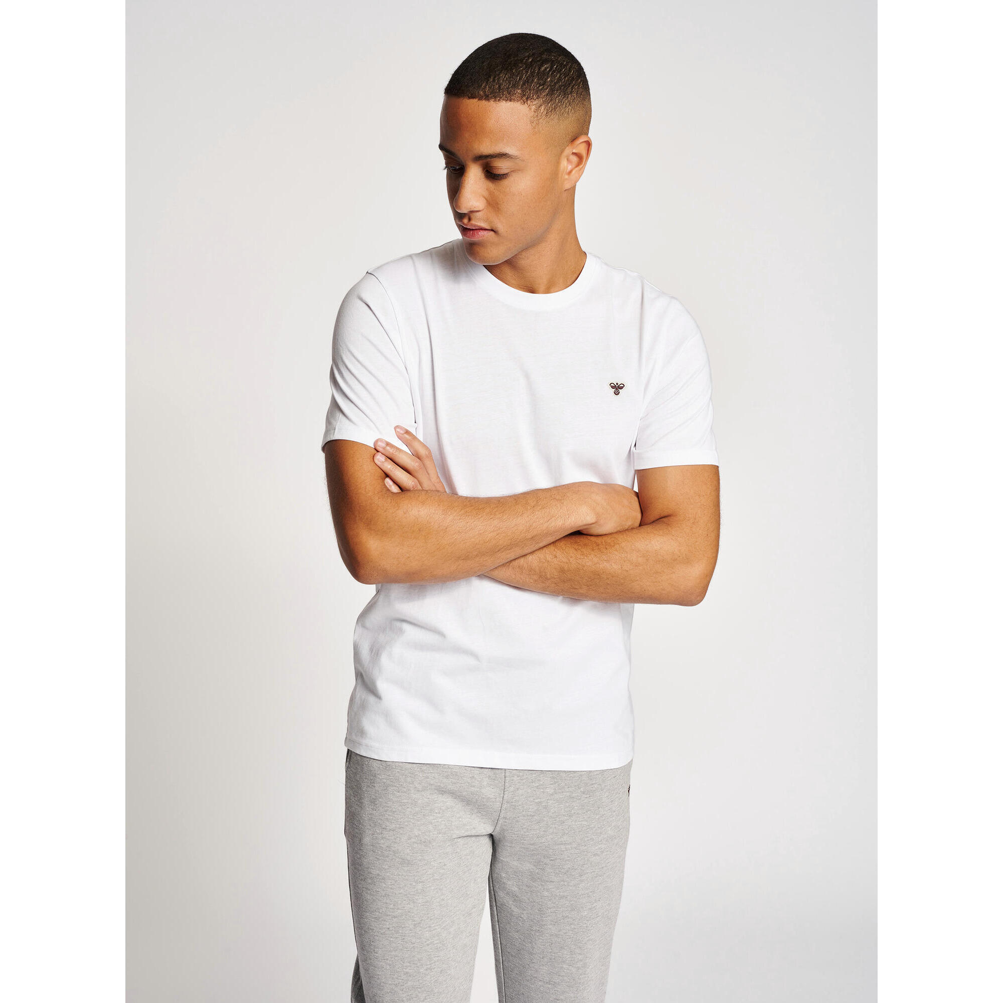 HUMMEL bluzka bawełniana hmlIC FRED T-SHIRT