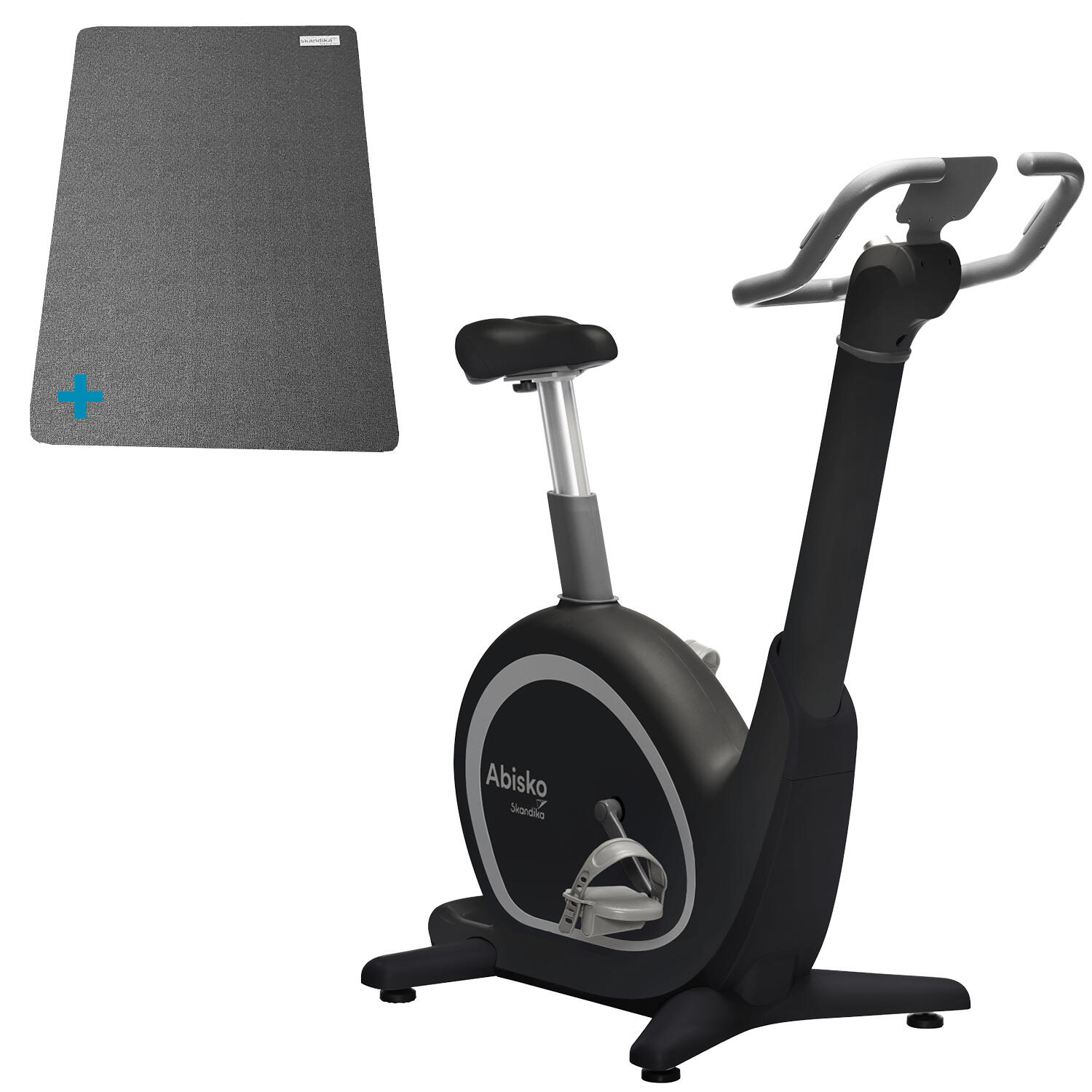 Rower stacjonarny, treningowy Abisko + mata ochronna na podłogę