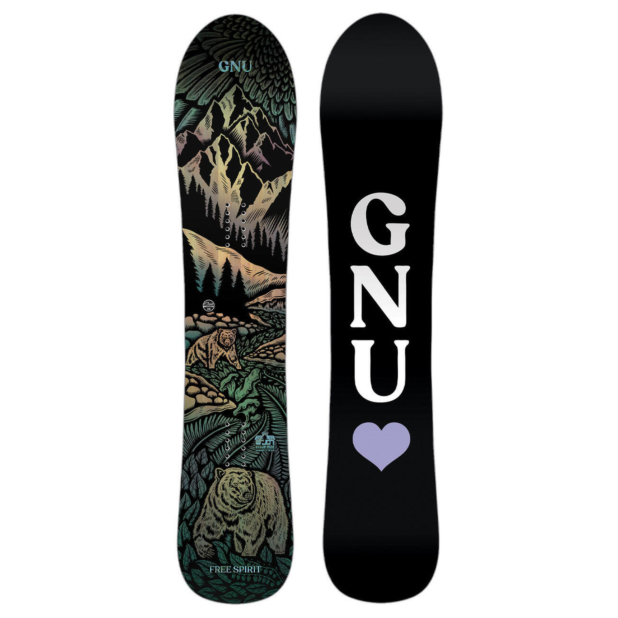 Deska snowboardowa Gnu Free Spirit