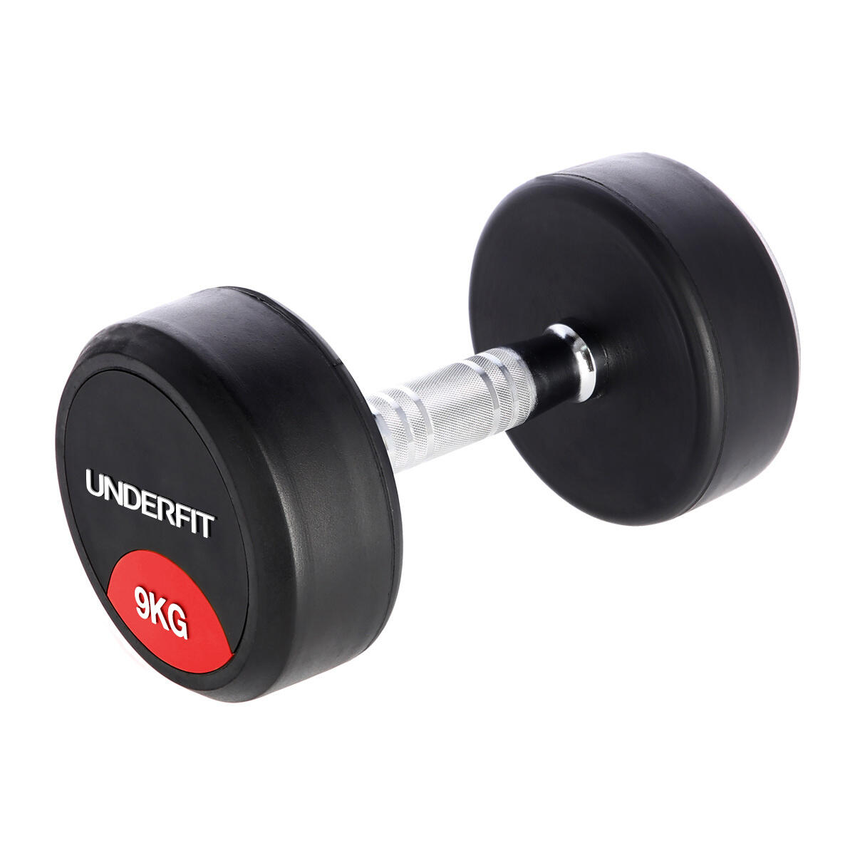 Hantla gumowana UNDERFIT do ćwiczeń siłowych fitness