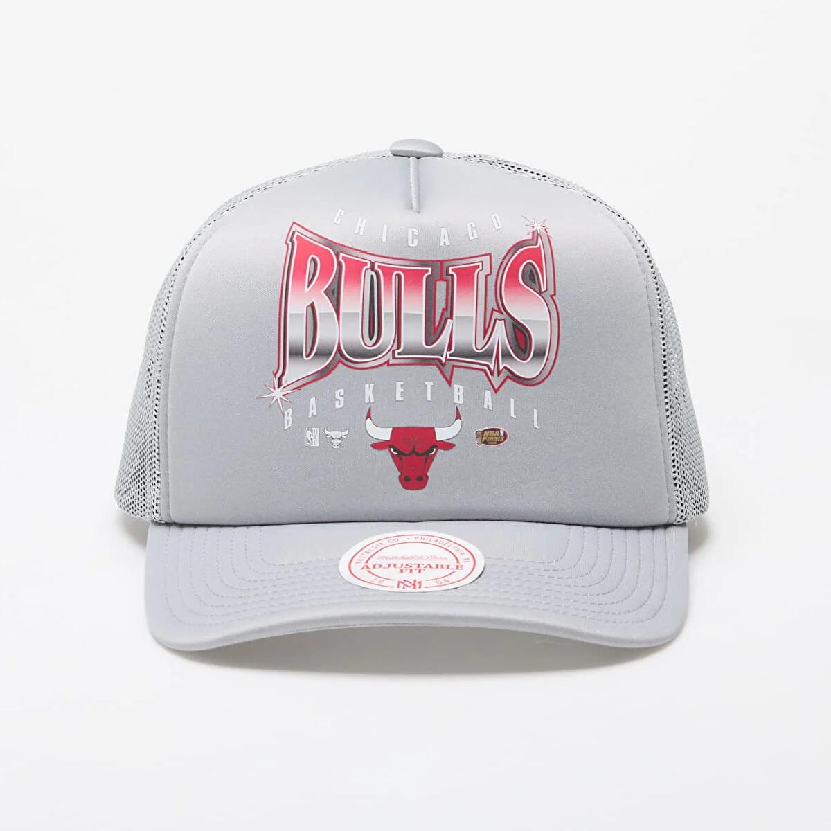 Czapka z daszkiem Mitchell & Ness NBA Chicago Bulls Glow Up HHSSINTL1436-CBUGREY