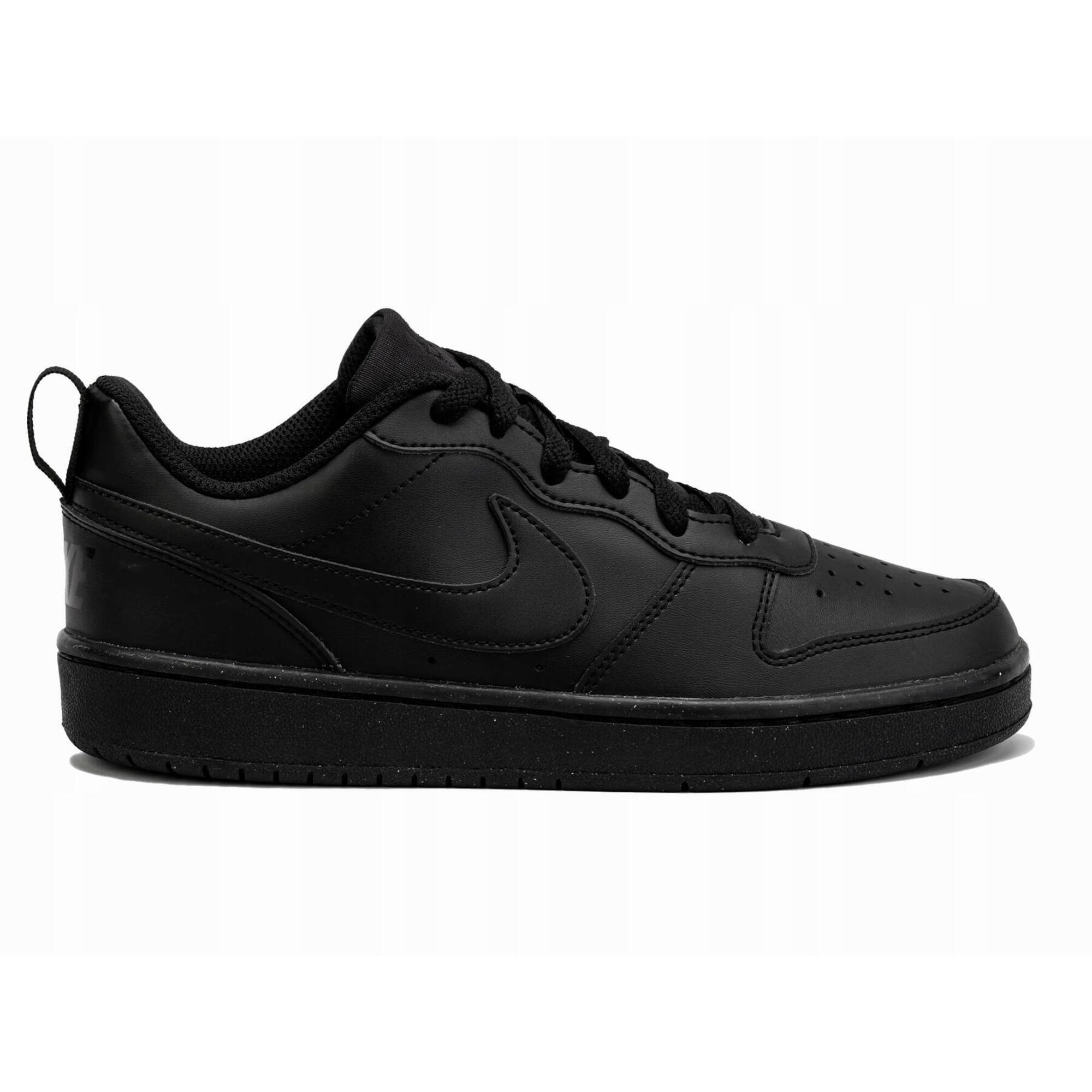 Buty Nike Court Borough Low Czarne Sportowe Sneakersy