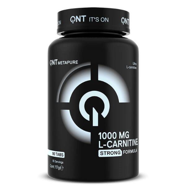 QNT Maxi L-Carnitine 1000 mg (90 Tabs) Unflavored - Dieta i kontrola wagi