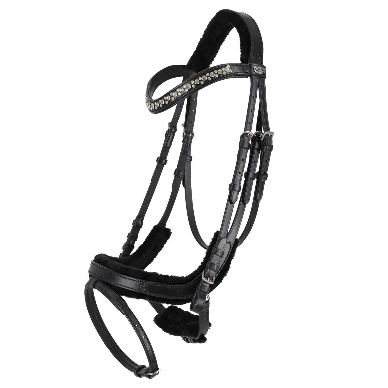 Uzda do jazdy konnej QHP Sensisoft