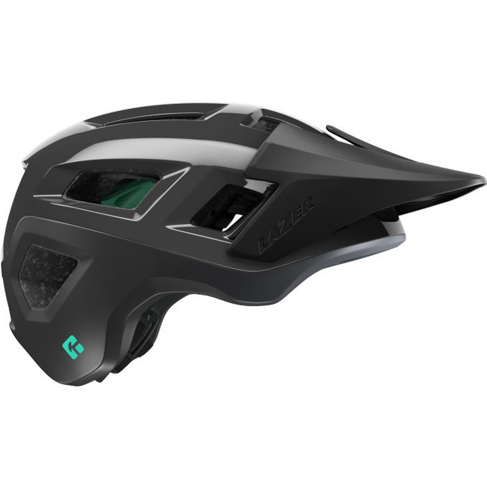 Kask MTB Coyote KinetiCore, tytanowy