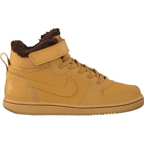 Buty do chodzenia dla dzieci Nike Court Borough Mid Wtr Psv