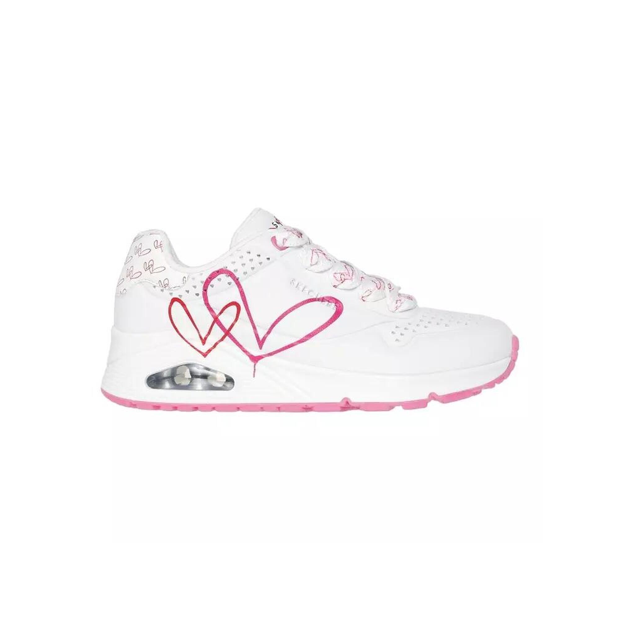 Chaussures Femme UNO - TWIN HEARTS WRPK Blanc Blanc Skechers
