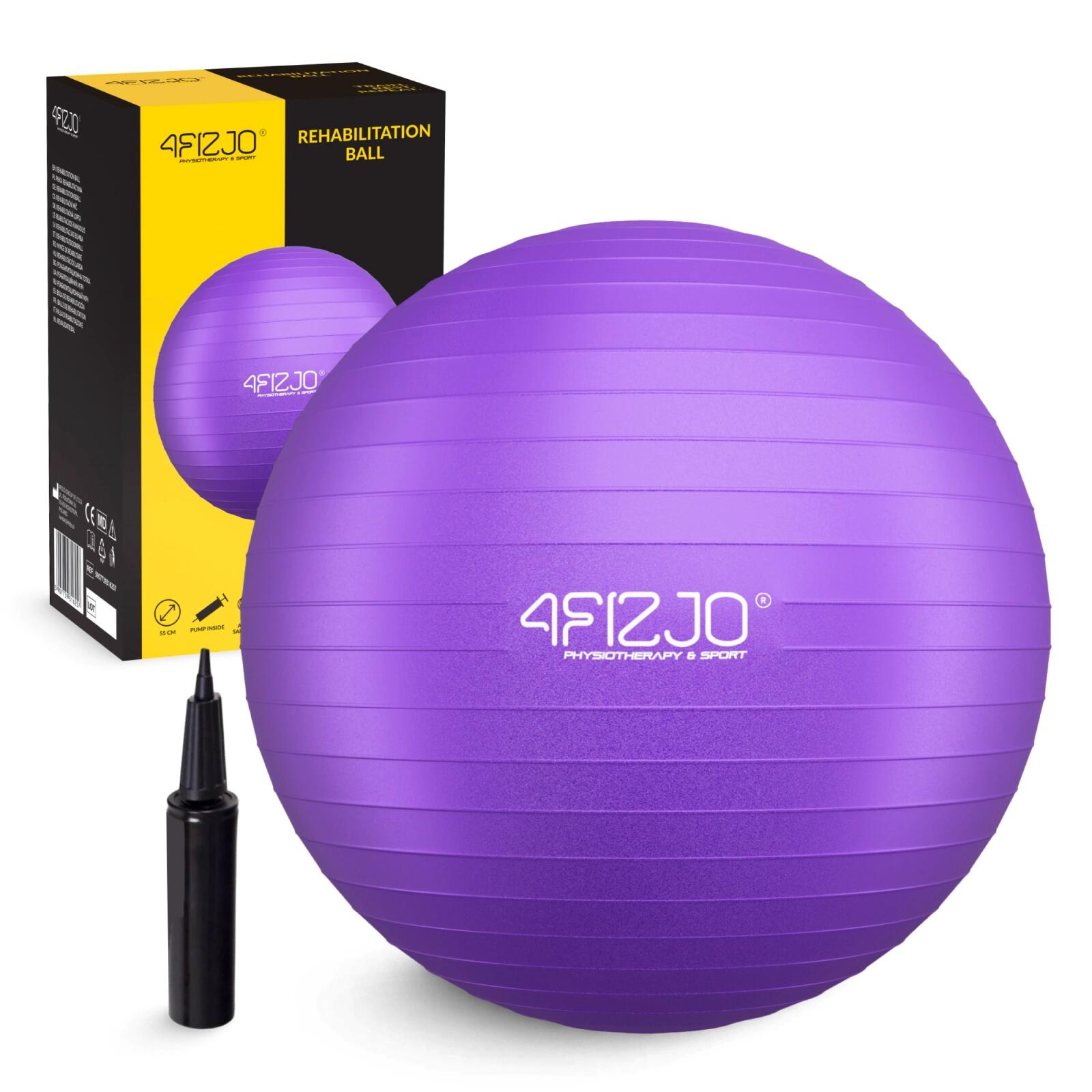 Piłka gimnastyczna Reh Ball dmuchana 4FIZJO