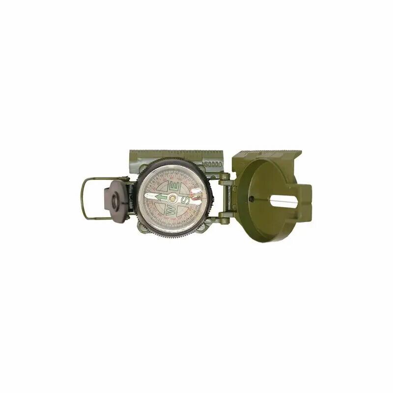 Metalowy kompas z linijką Softee