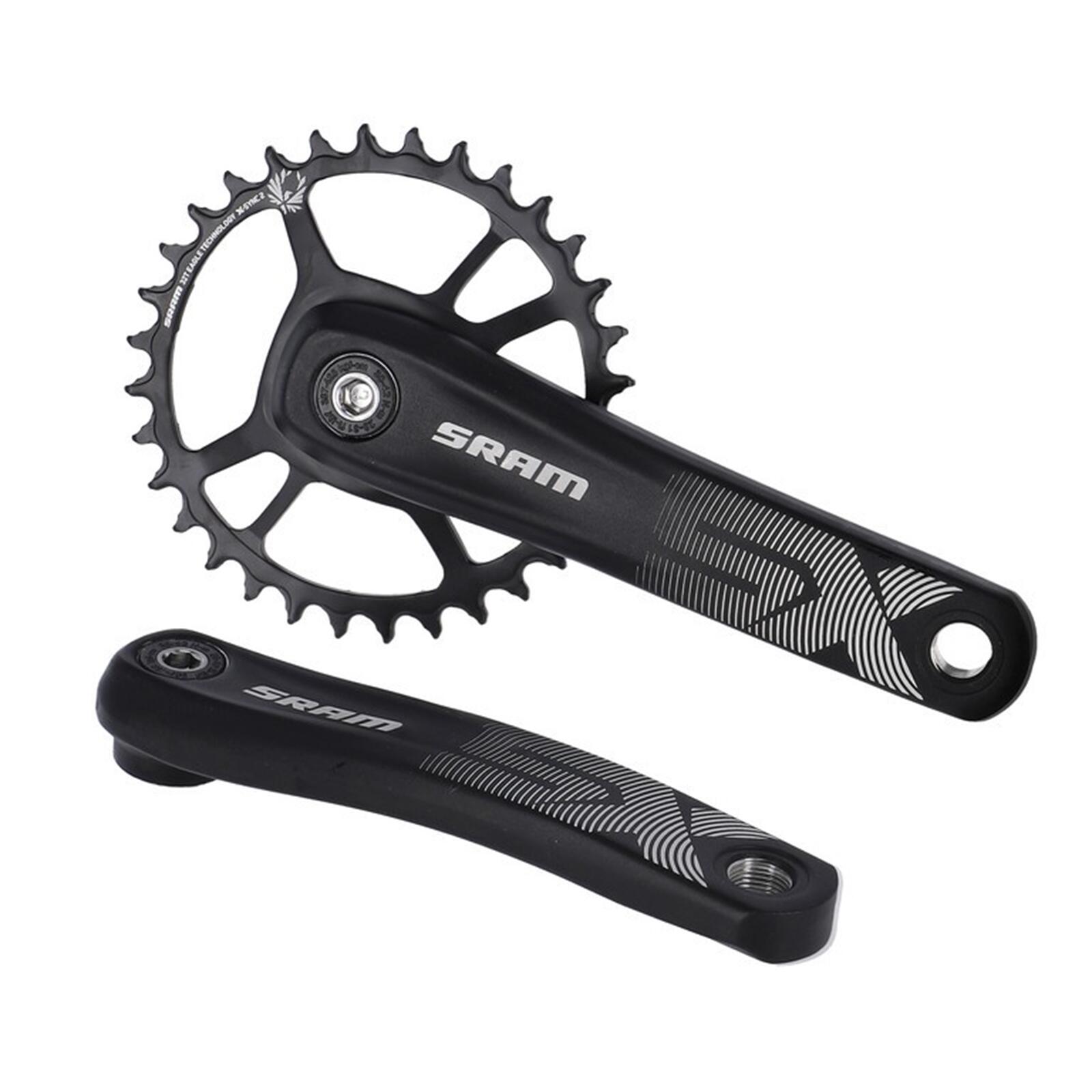 Płaski stalowy mechanizm korbowy Sram SX Eagle Powerspline DM 12V