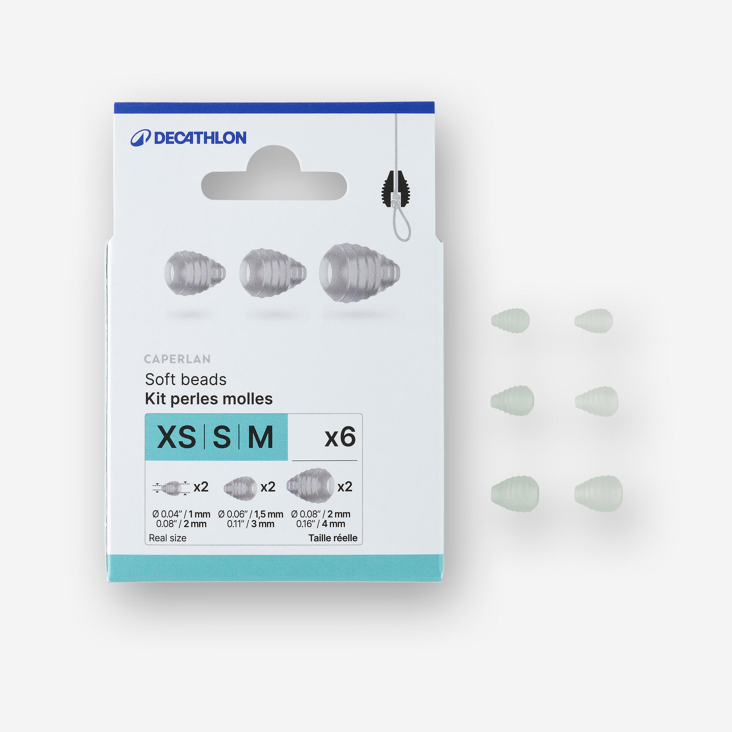 Miękkie koraliki stopery XL / XXL / XXXL