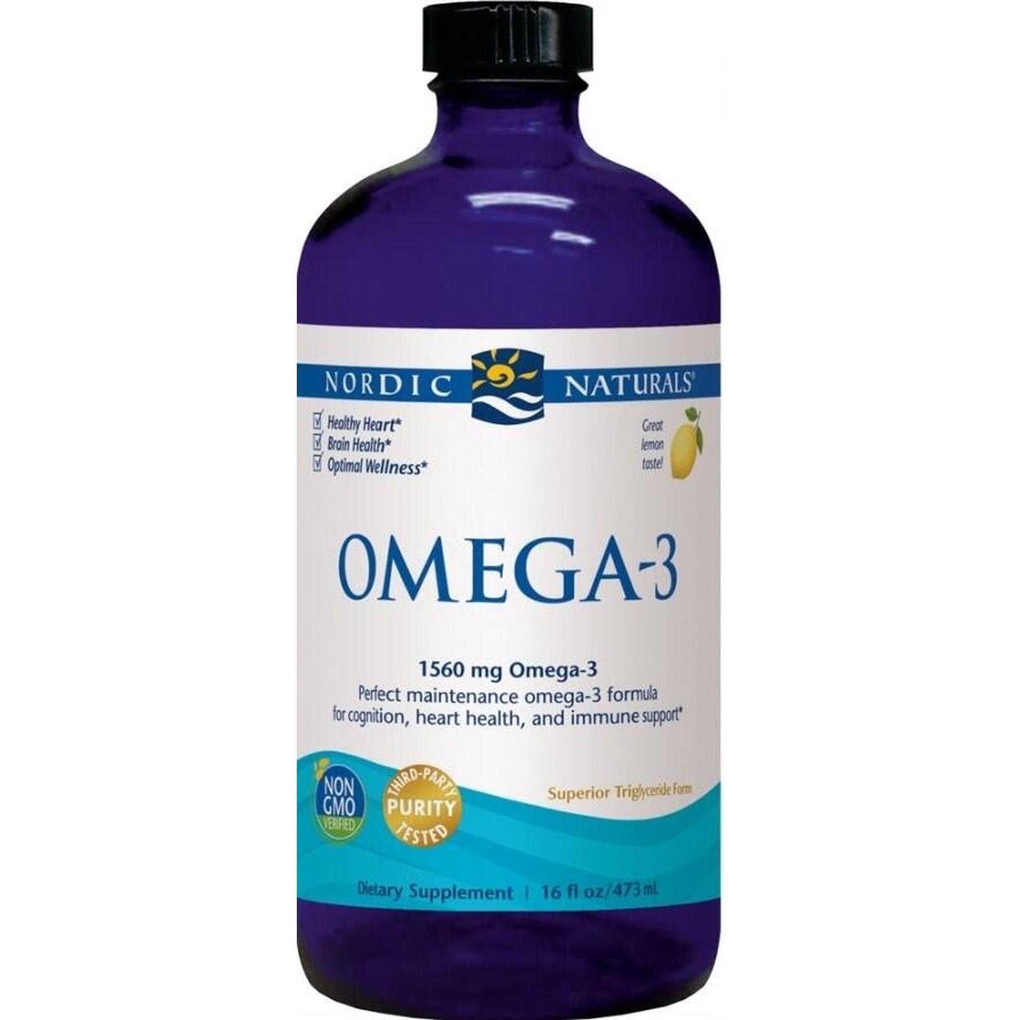 Omega 3 Cytryna 1560mg 473 ml