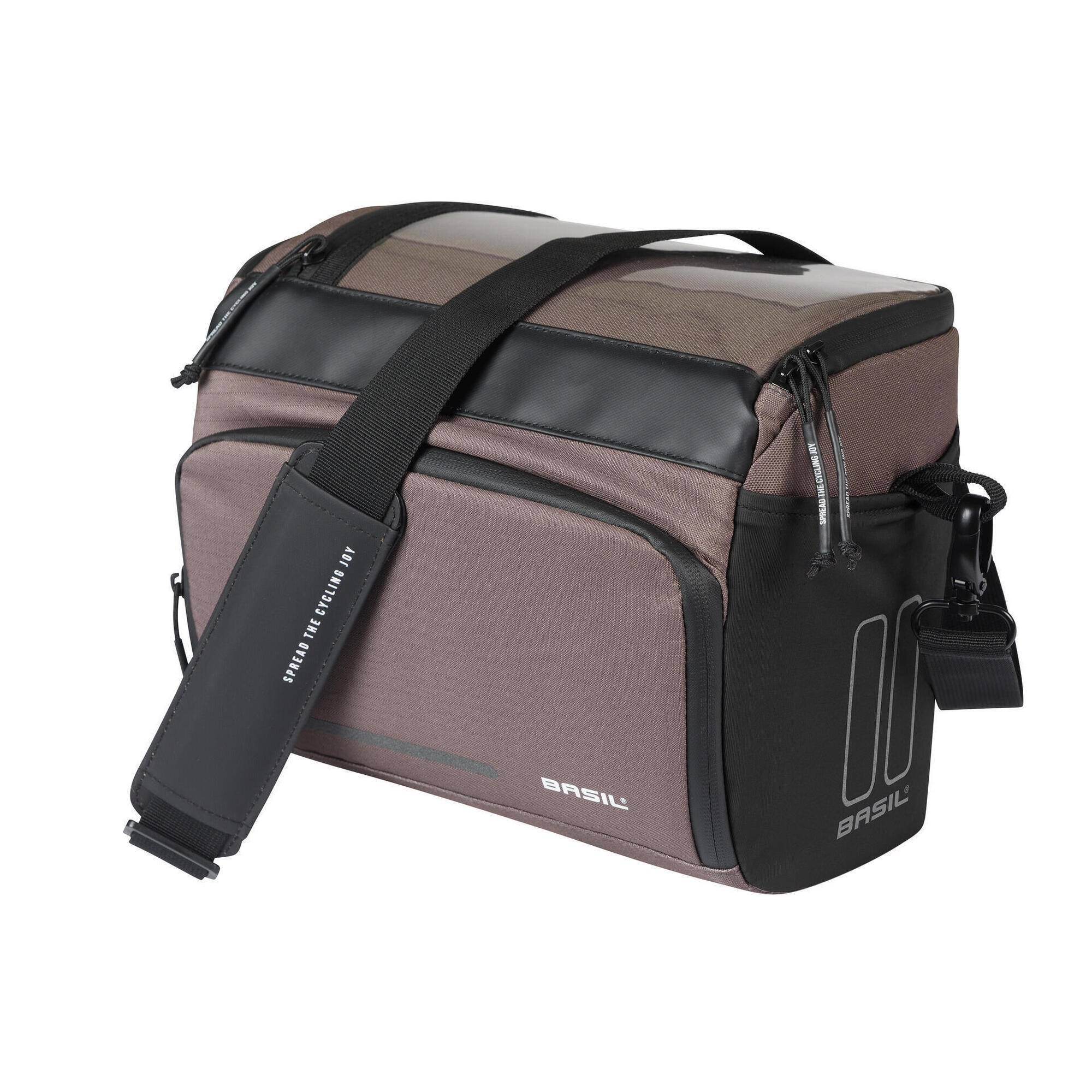 Torba rowerowa na kierownicę „Move”, brązowa