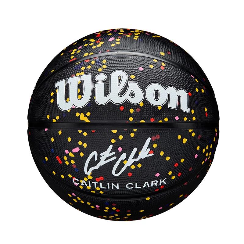 Piłka do koszykówki Wilson Caitlin Clark Journey Series rozmiar 5 czarna